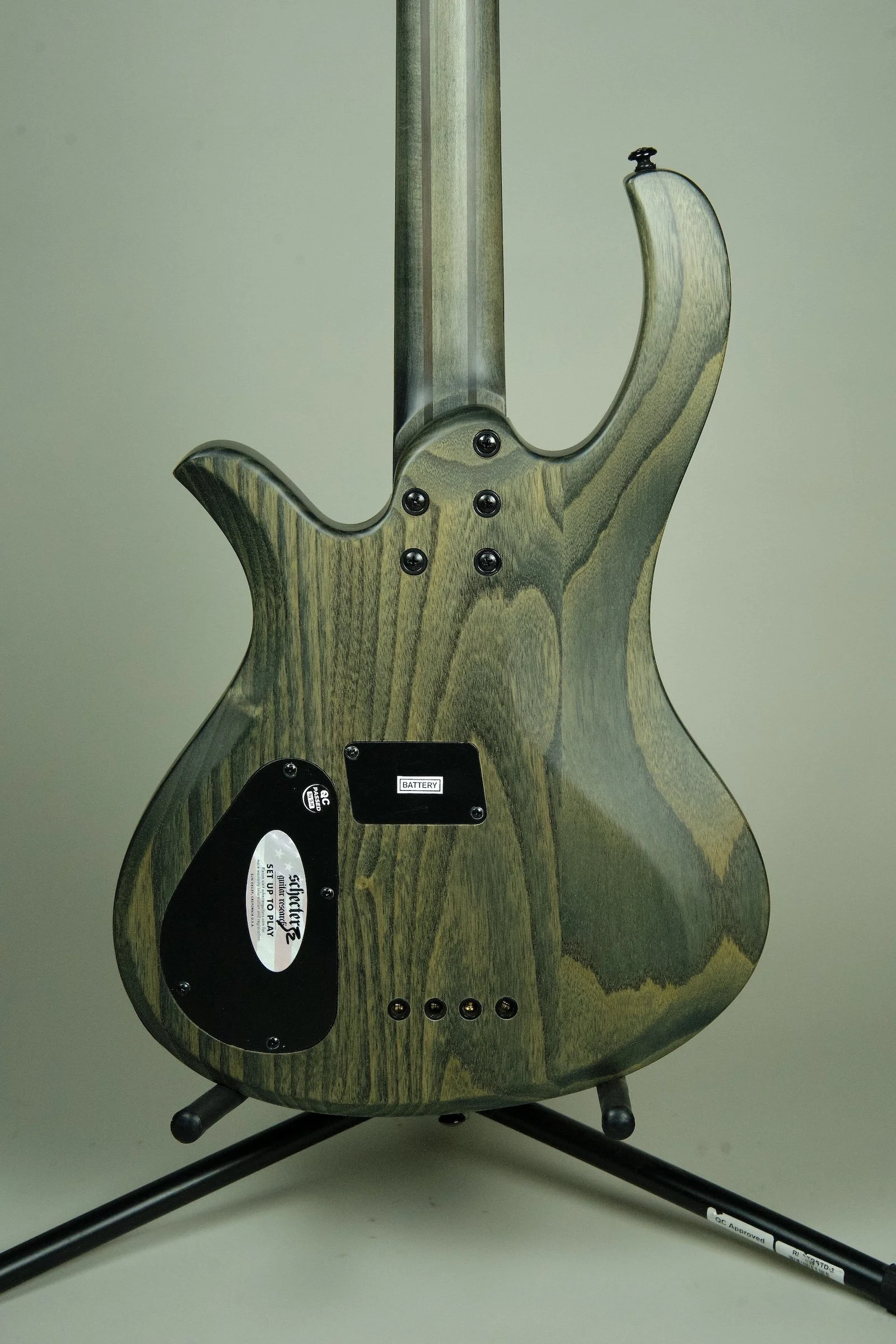 Schecter Riot-4 Bass Guitar - Aurora Burst9.jpeg