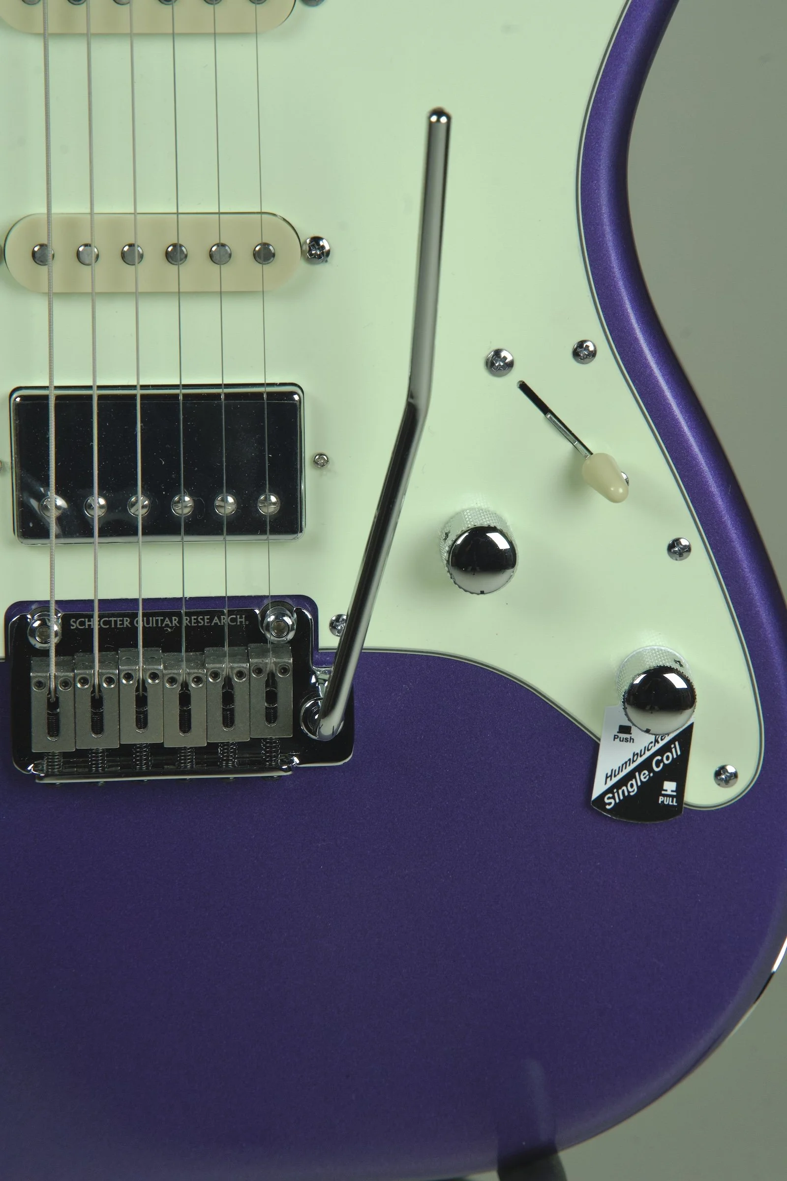 Schecter Nick Johnston Traditional HSS 10th Anniversary Electric Guitar - Atomic Violet26.jpeg