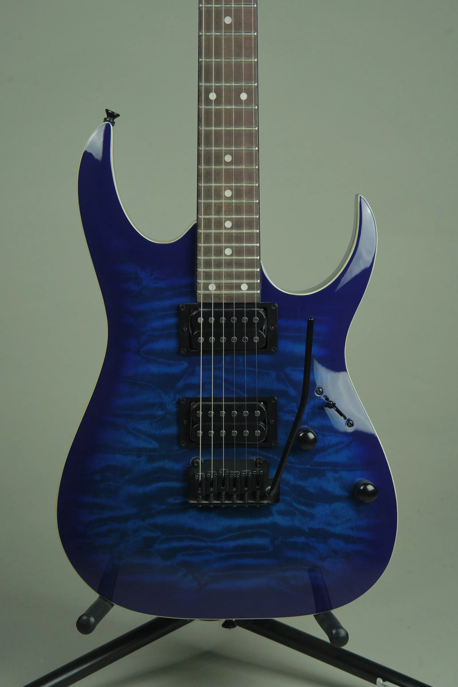 Used Ibanez GIO GRG120 Electric Guitar - Trans Blue