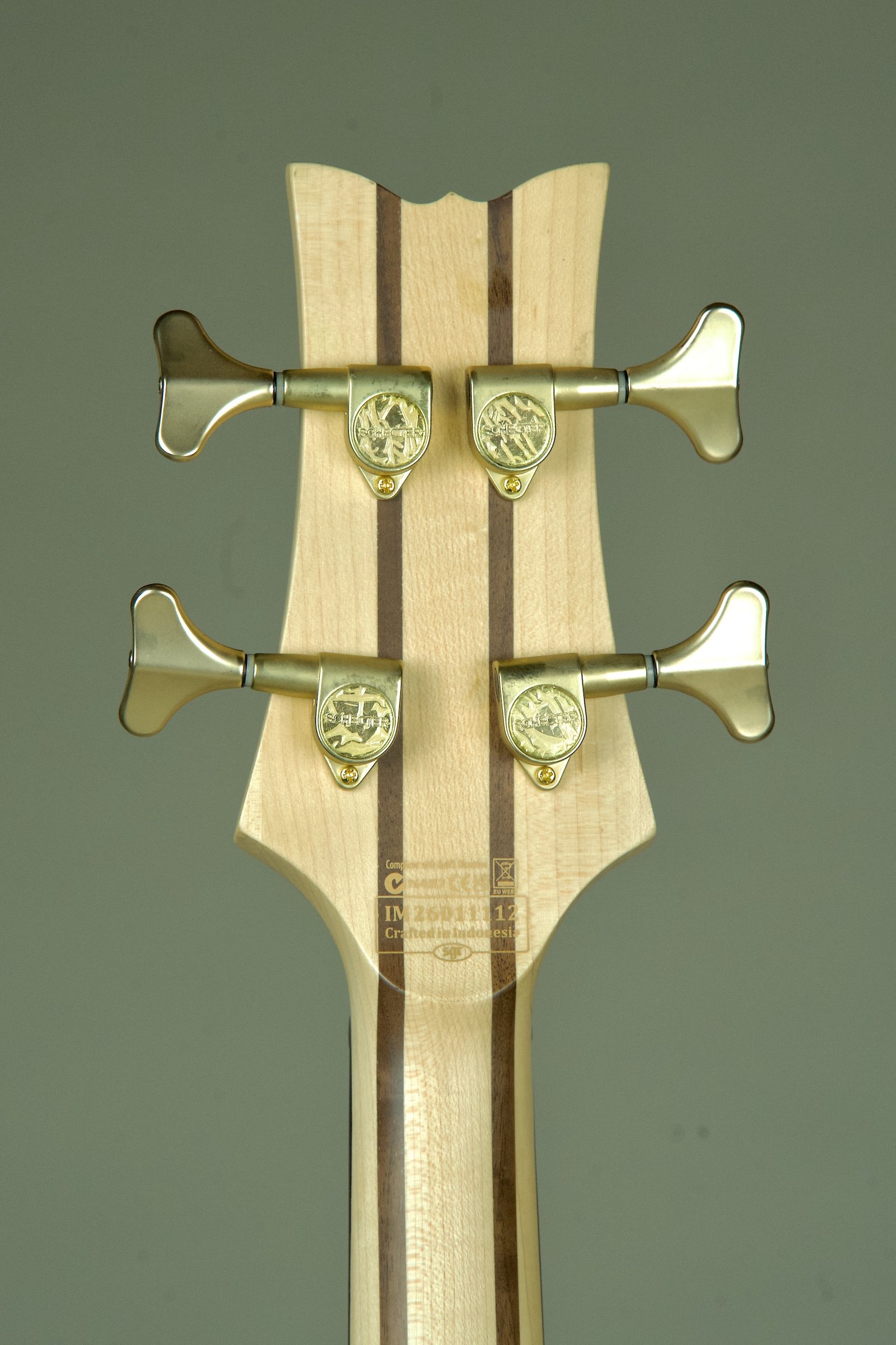 Schecter Stiletto Custom 4 Bass Guitar - Natural10.jpeg