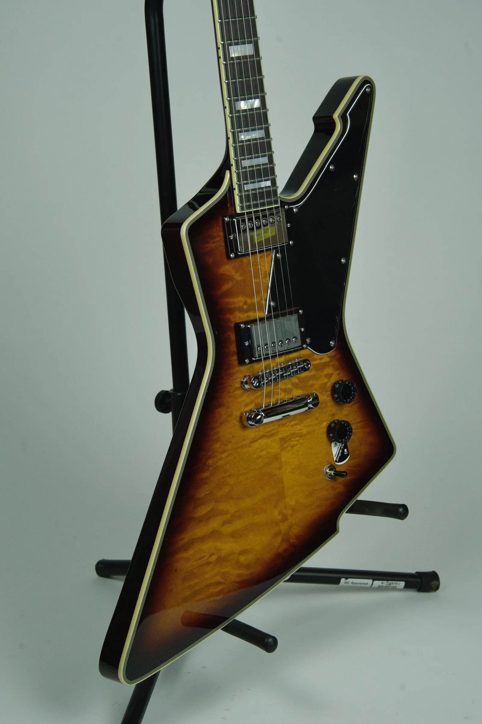 Schecter E-1 Custom Special Edition Electric Guitar - Vintage Sunburst15.jpeg