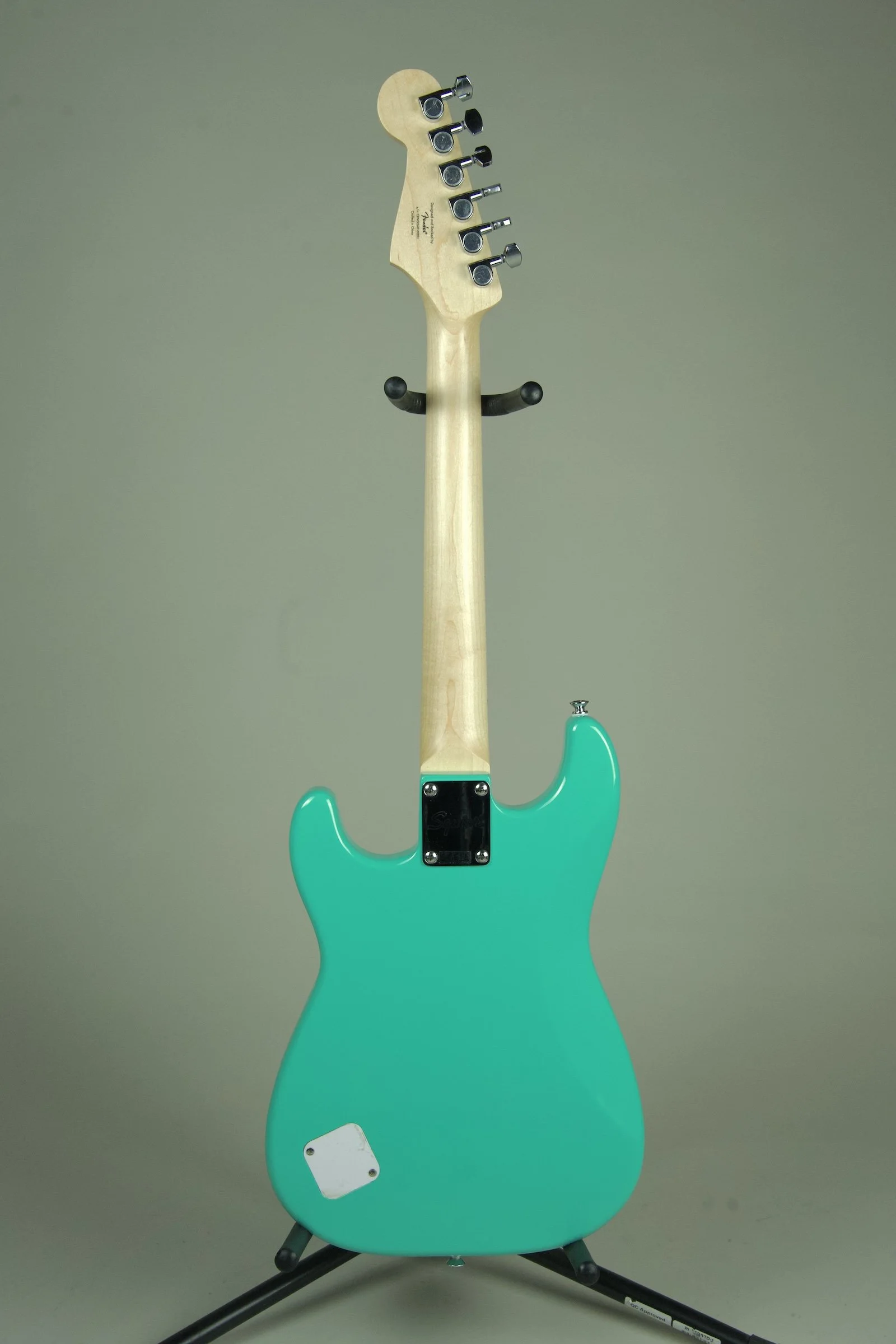 Squier Mini Stratocaster Electric Guitar - Sea Foam Green4.jpeg