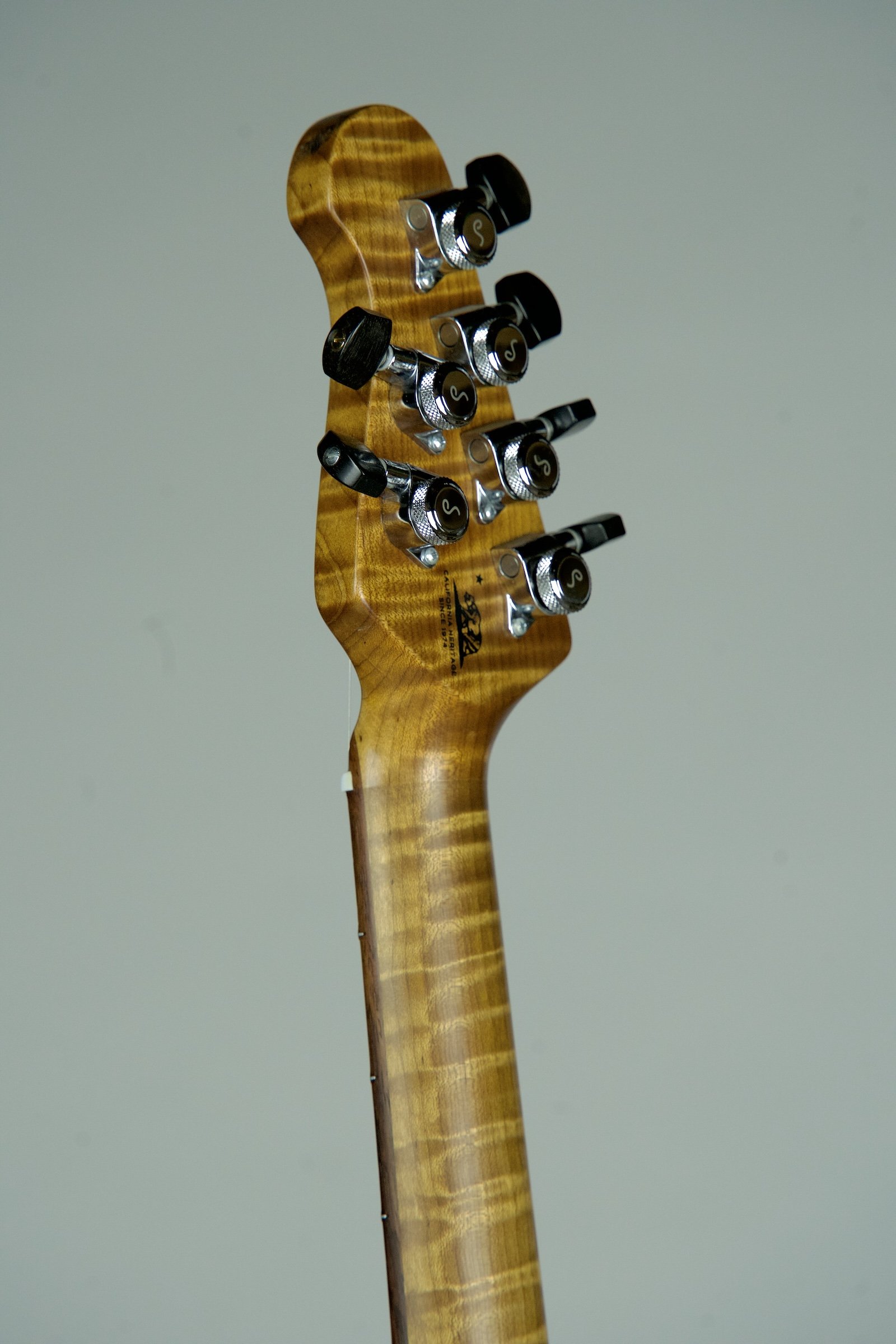 Used Music Man Sting Ray Electric Guitar - Shoreline Gold25.jpeg