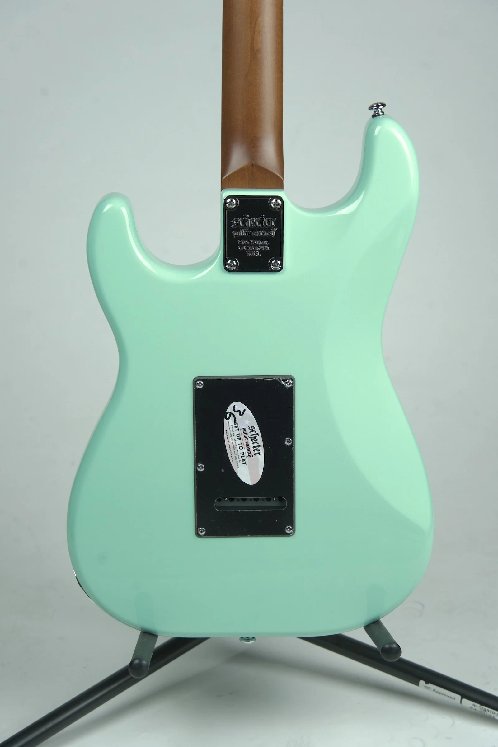 Schecter Nick Johnston Traditional HSS Electric Guitar - Atomic Green3.jpeg