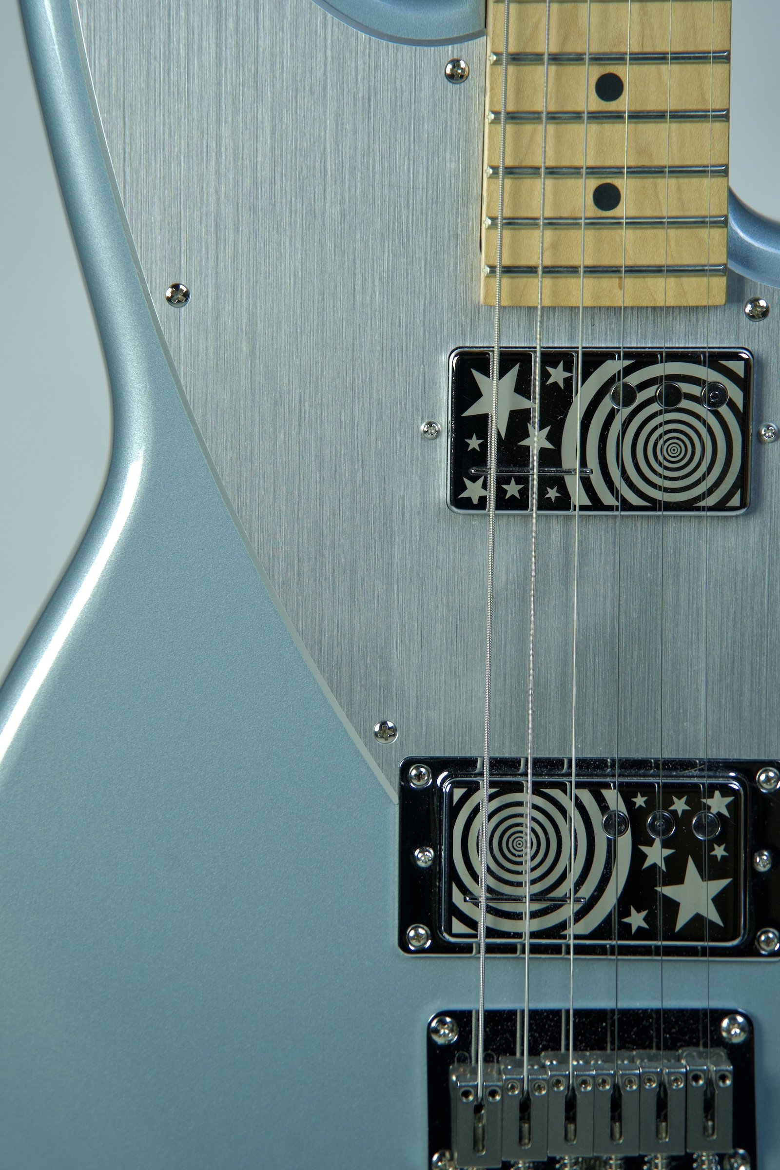 Used Reverend Billy Corgan Z-One Electric Guitar - Silver Freeze6.jpeg