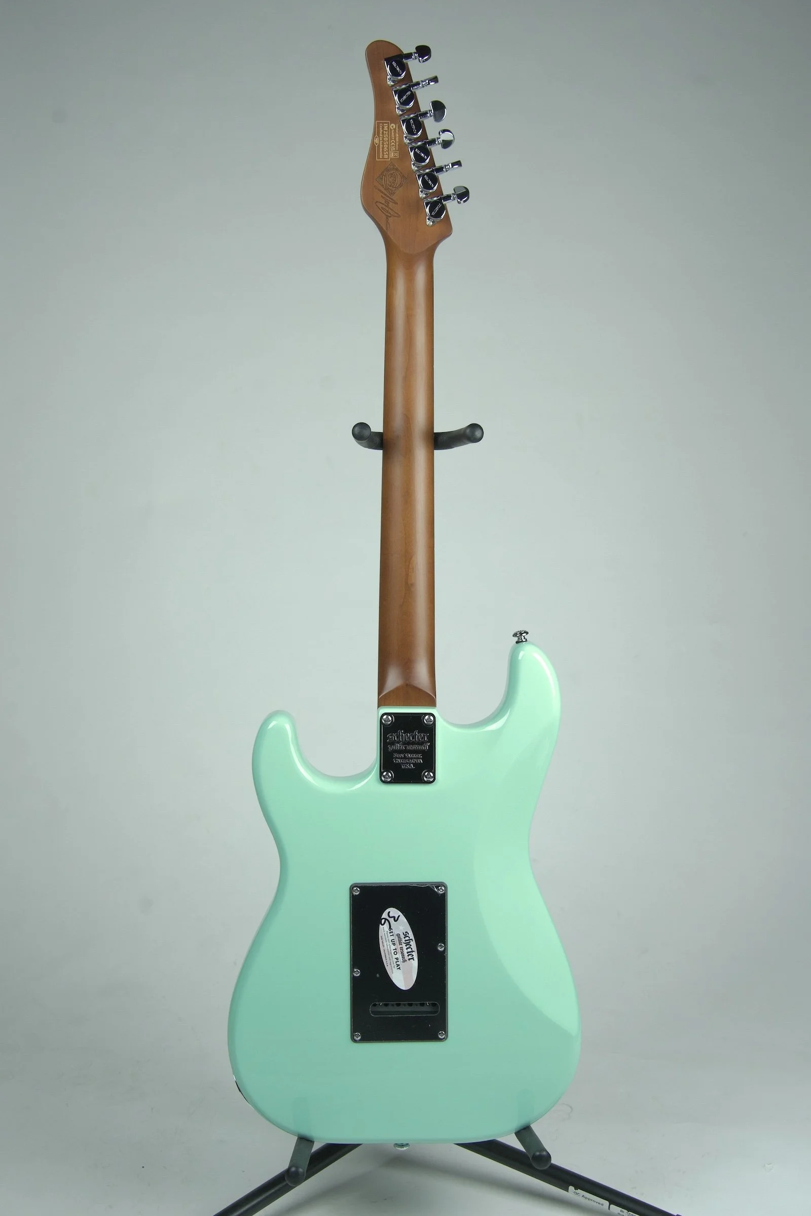 Schecter Nick Johnston Traditional HSS Electric Guitar - Atomic Green11.jpeg