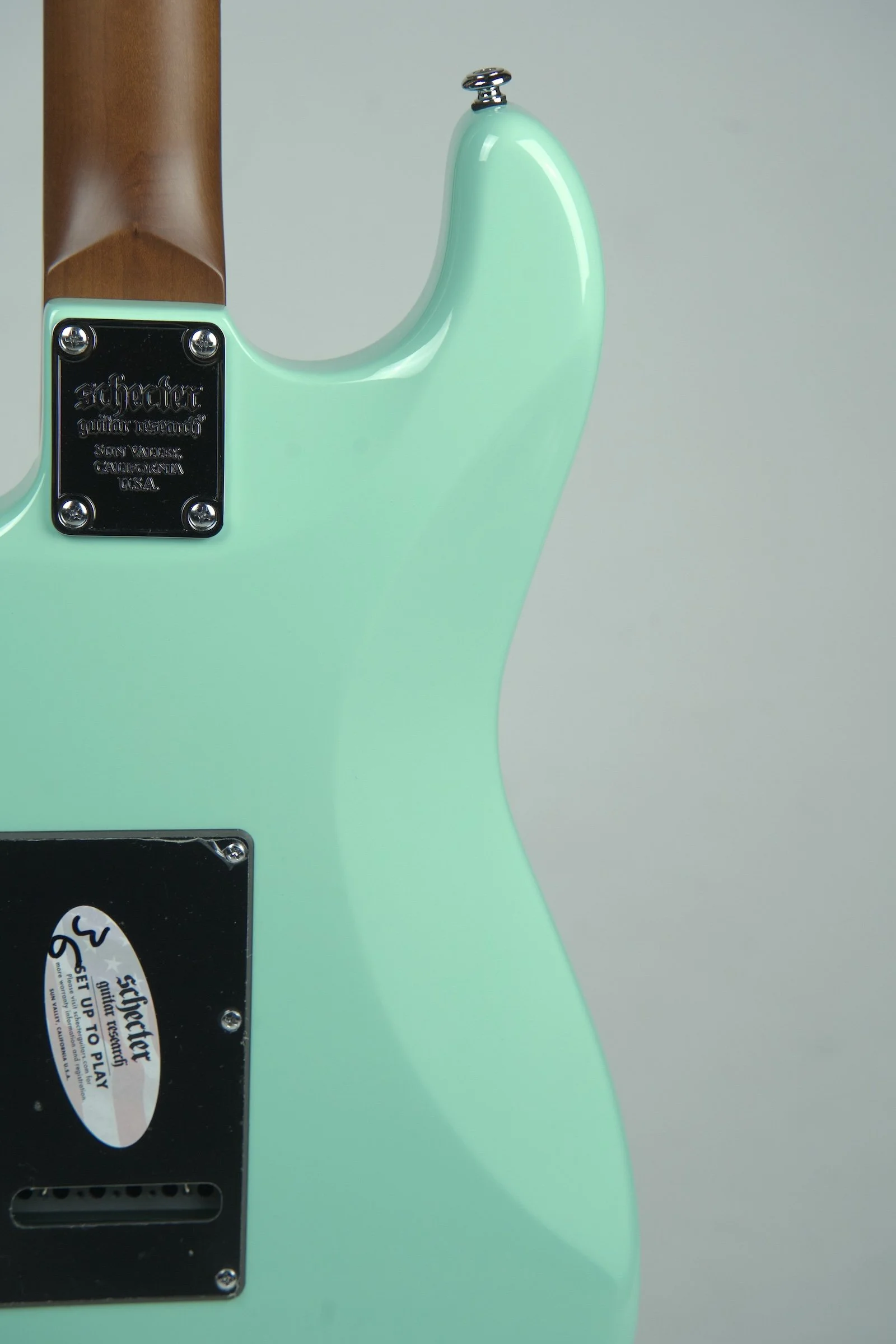 Schecter Nick Johnston Traditional HSS Electric Guitar - Atomic Green10.jpeg