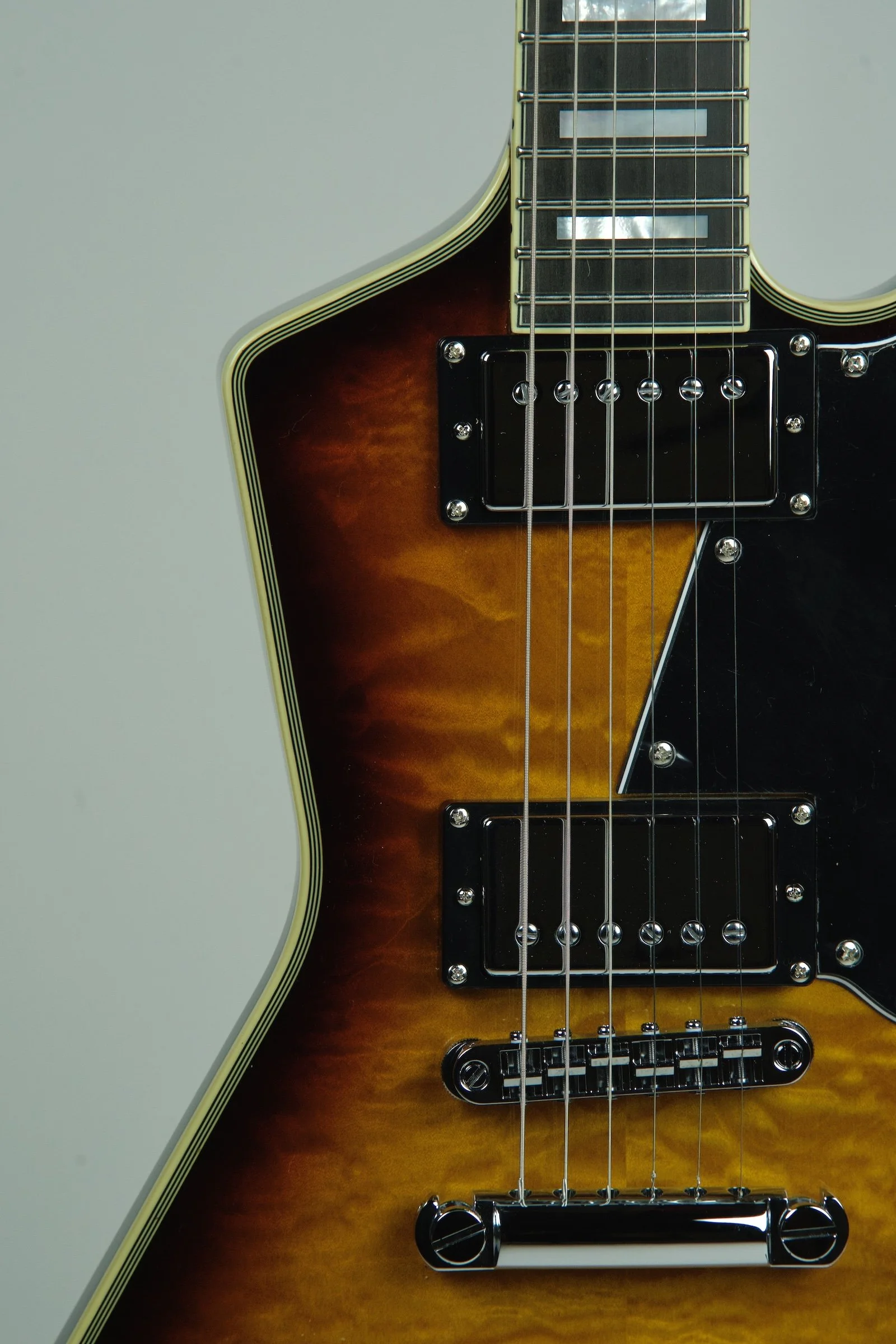 Schecter E-1 Custom Special Edition Electric Guitar - Vintage Sunburst6.jpeg