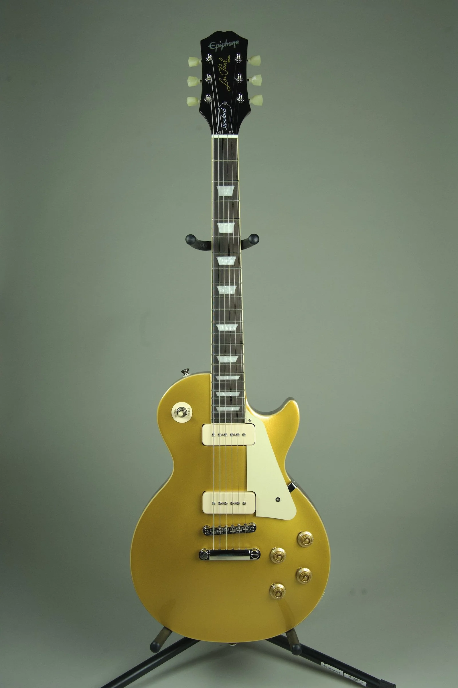 Used Epiphone Les Paul Standard P90 Gold Top Electric Guitar2.jpeg