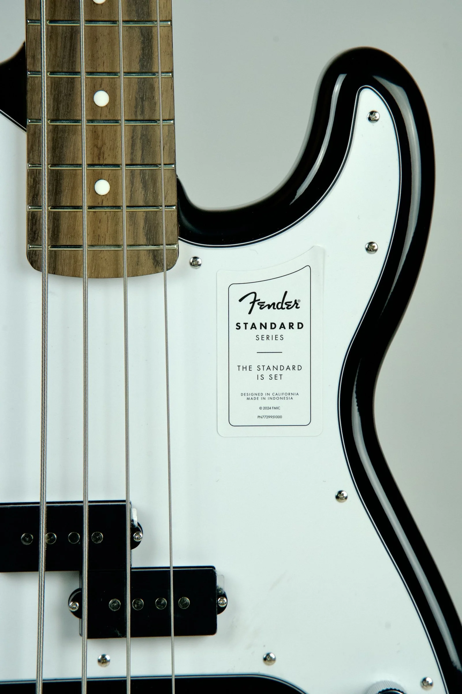 Fender Standard Series Precision Bass Guitar - Black6.jpeg