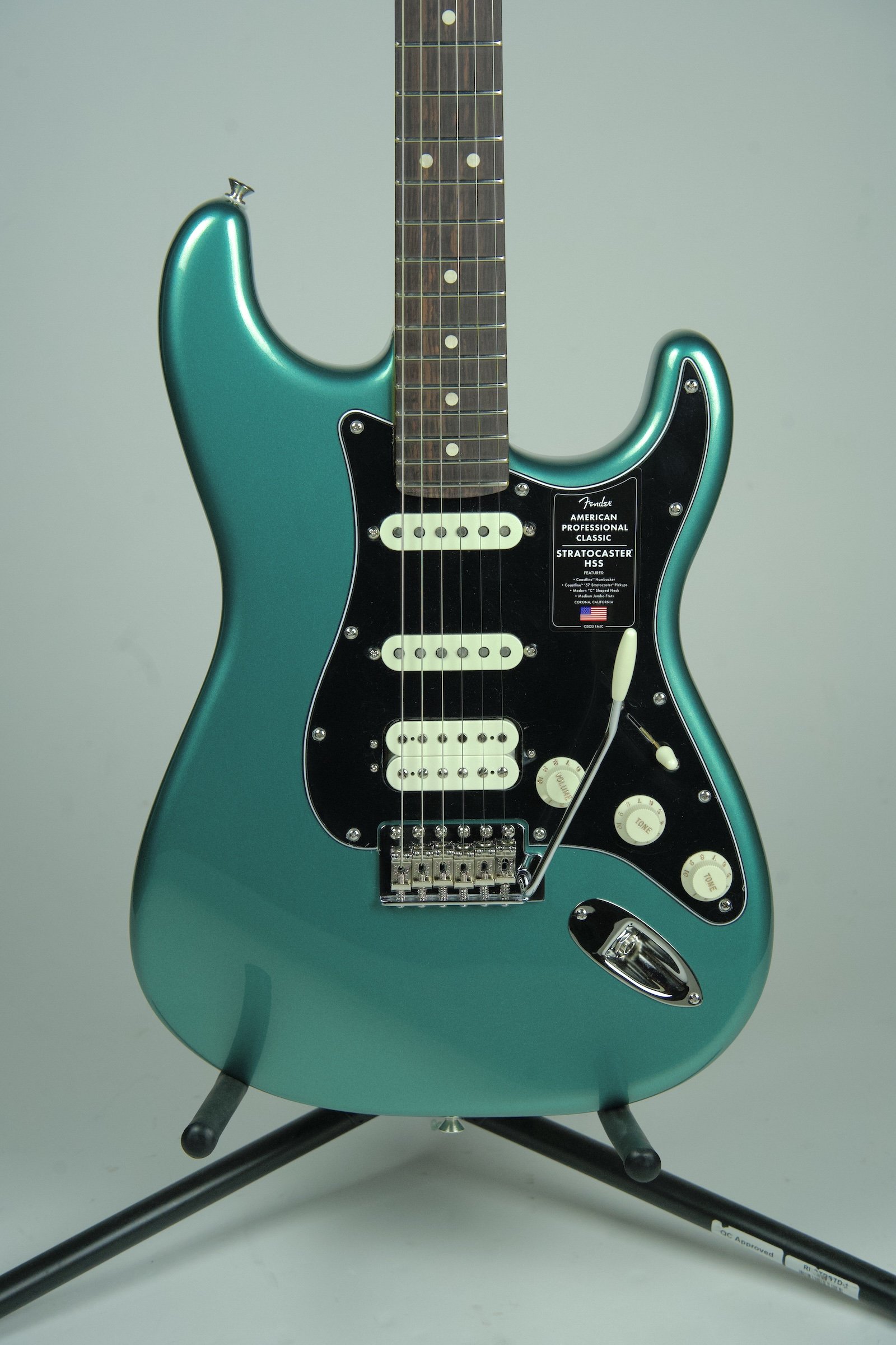 Fender American Professional Classic HSS Stratocaster - Faded Sherwood Green