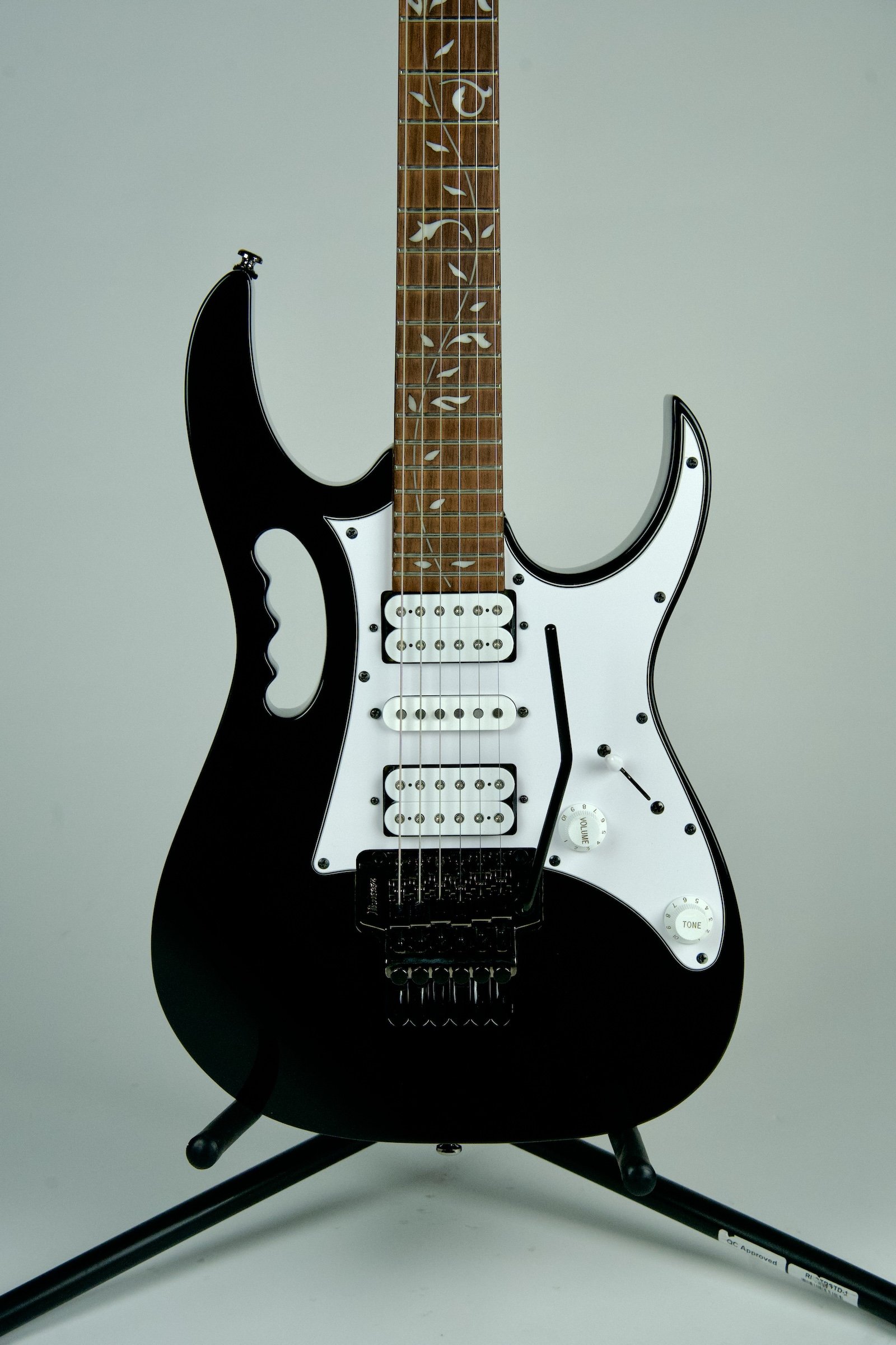 Used - Ibanez Steve Vai Signature Jem JR Electric Guitar - Black