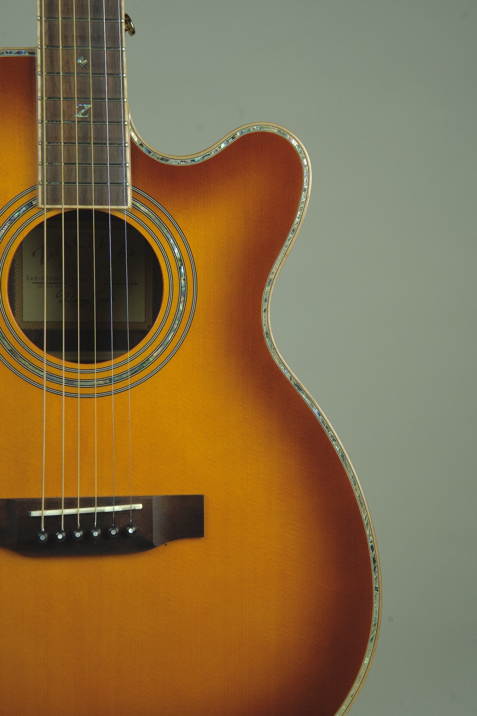Used Zager ZAD900 OMCE Acoustic Electric Guitar6.jpeg