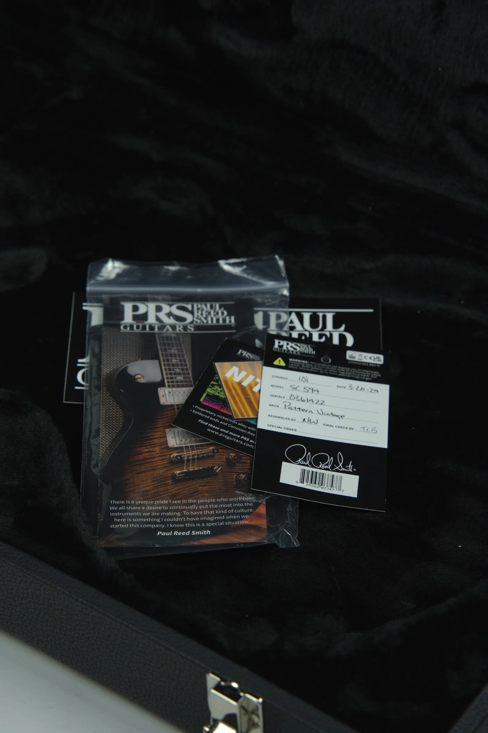 PRS McCarty 594 Single Cut Electric Guitar - Antique White22.jpeg