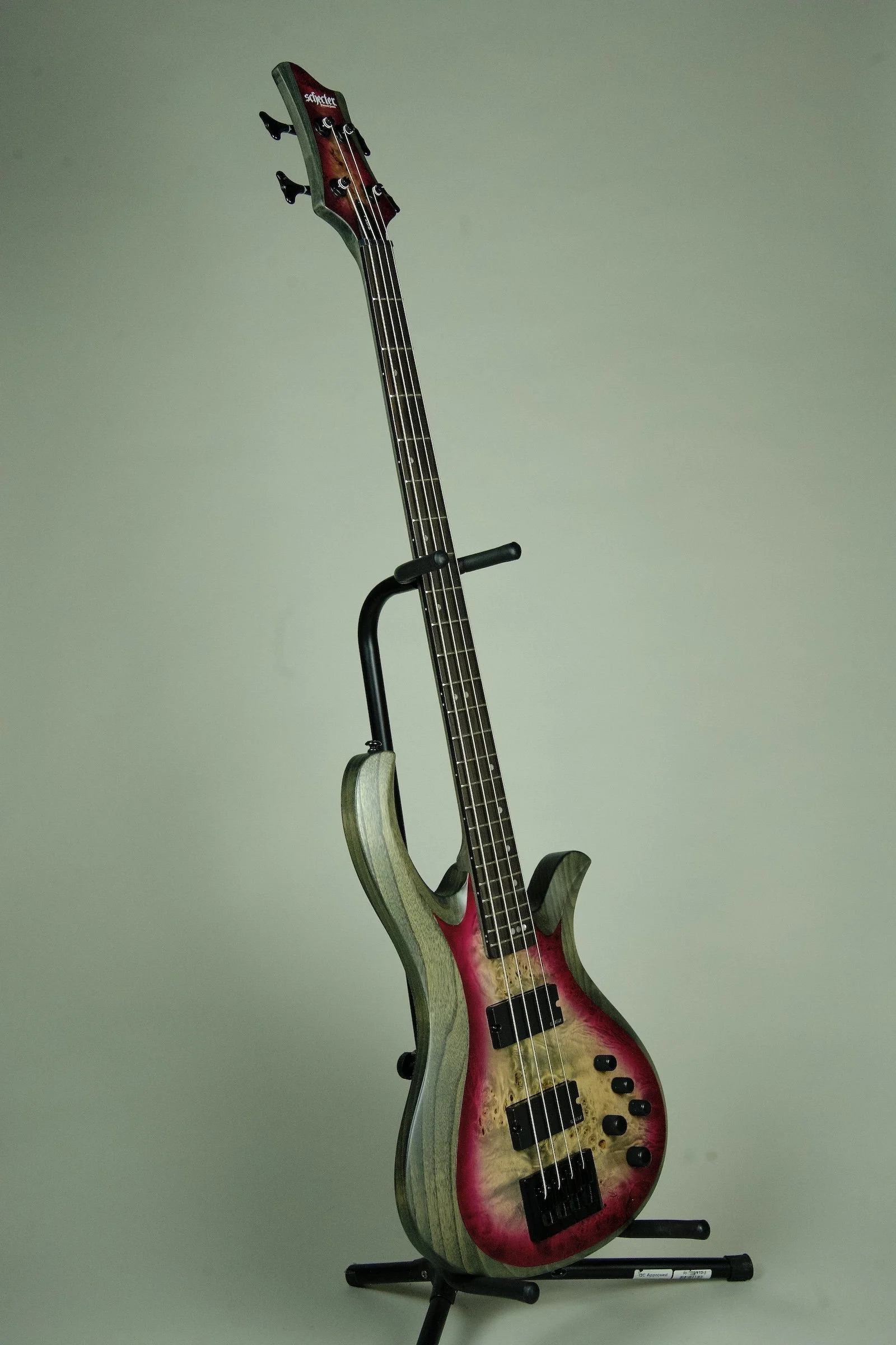 Schecter Riot-4 Bass Guitar - Aurora Burst15.jpeg