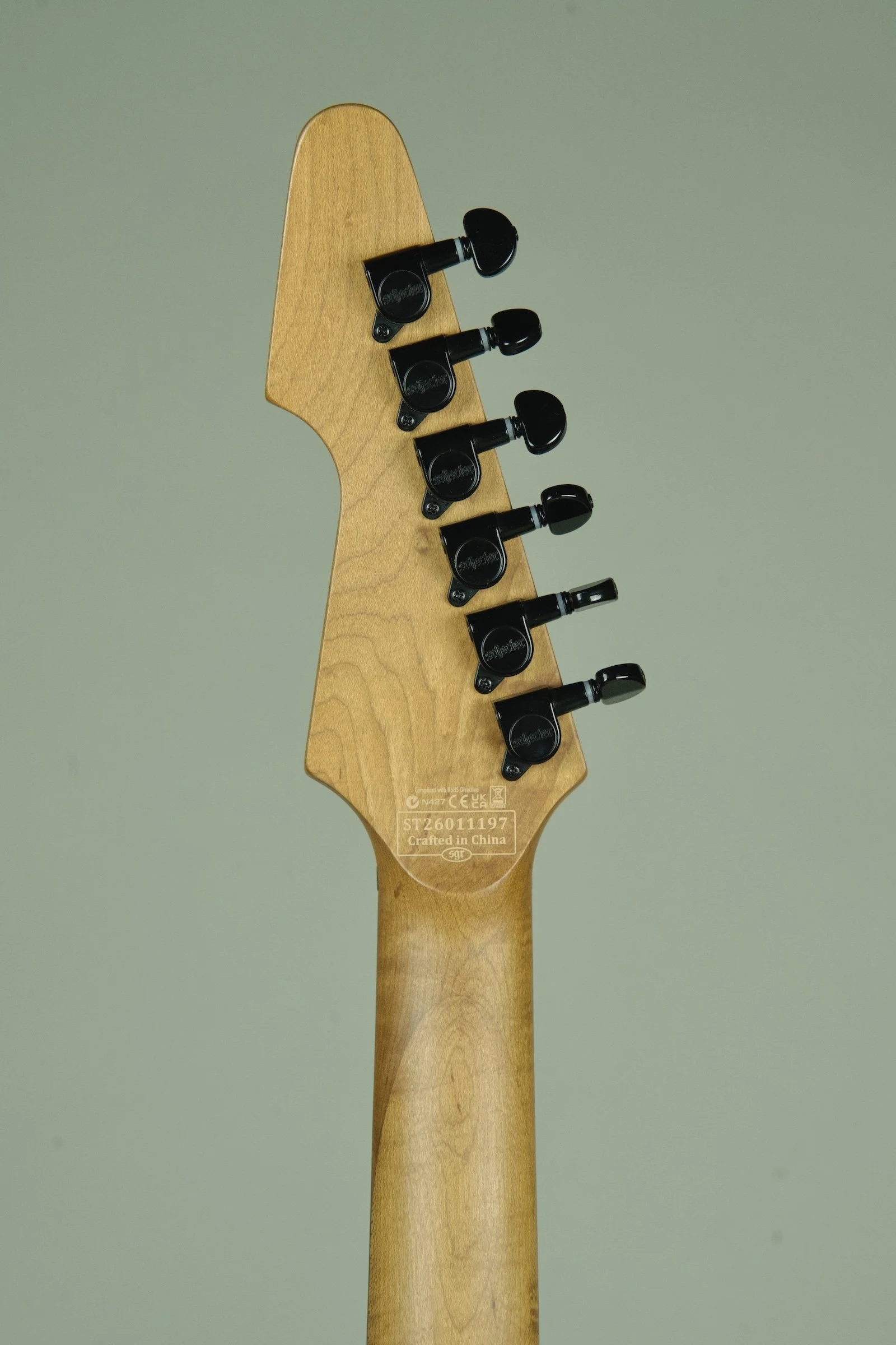 Schecter Avenger Standard Electric Guitar - Charcoal Satin8.jpeg