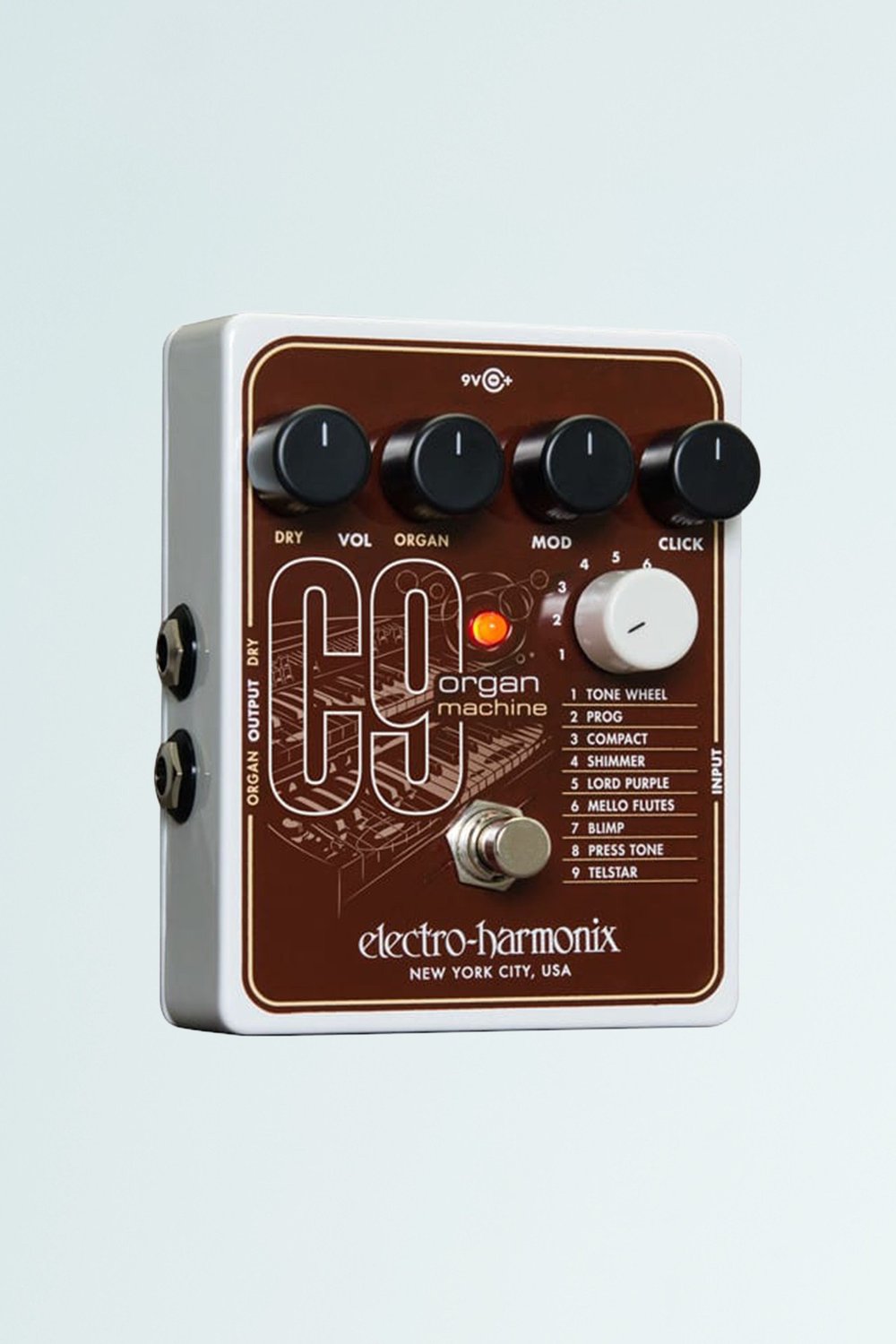 EHX+C9+Organ+Machine+Pedal. 