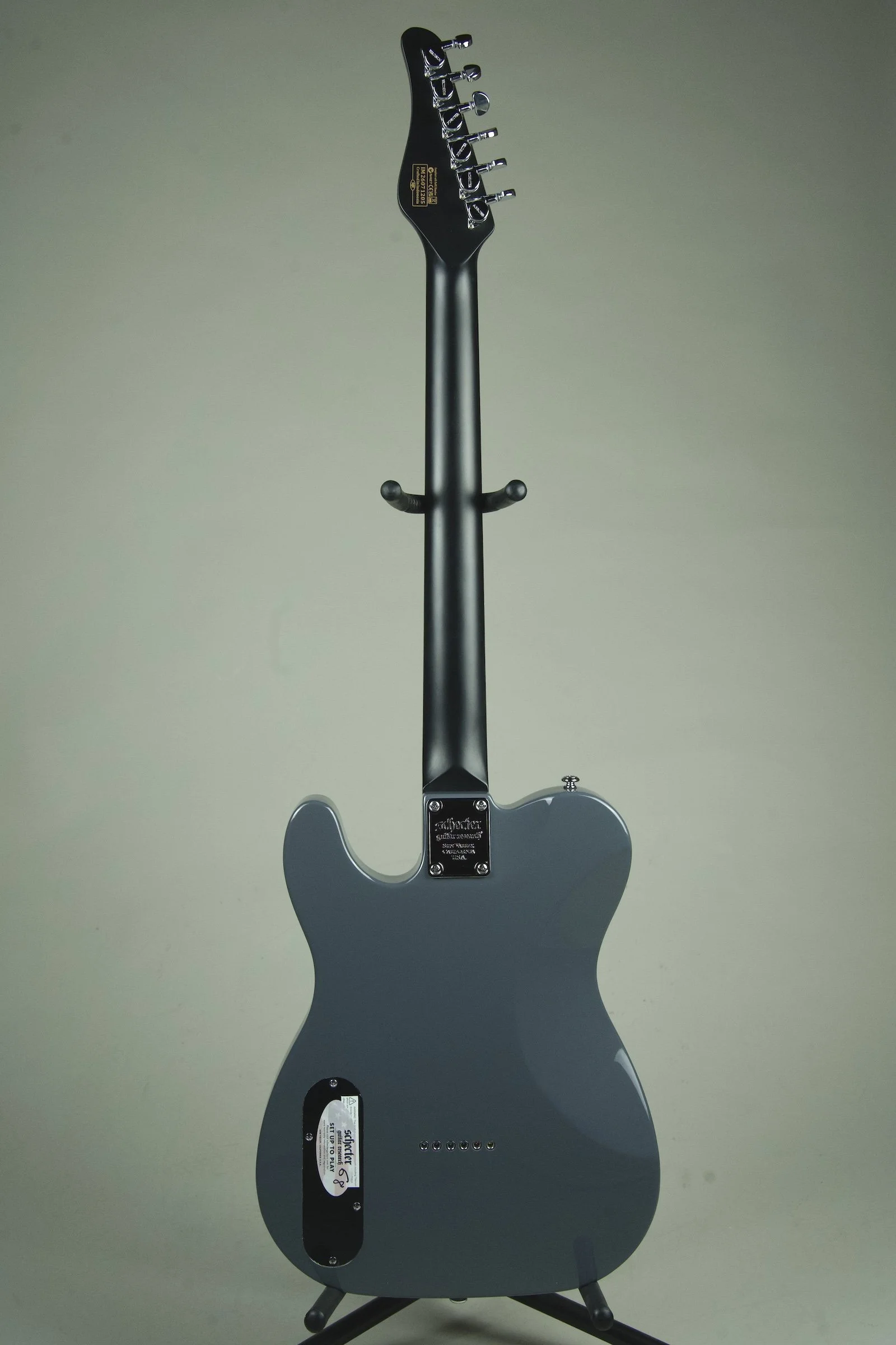 Schecter PT EX Baritone Electric Guitar - Dorian Gray8.jpeg