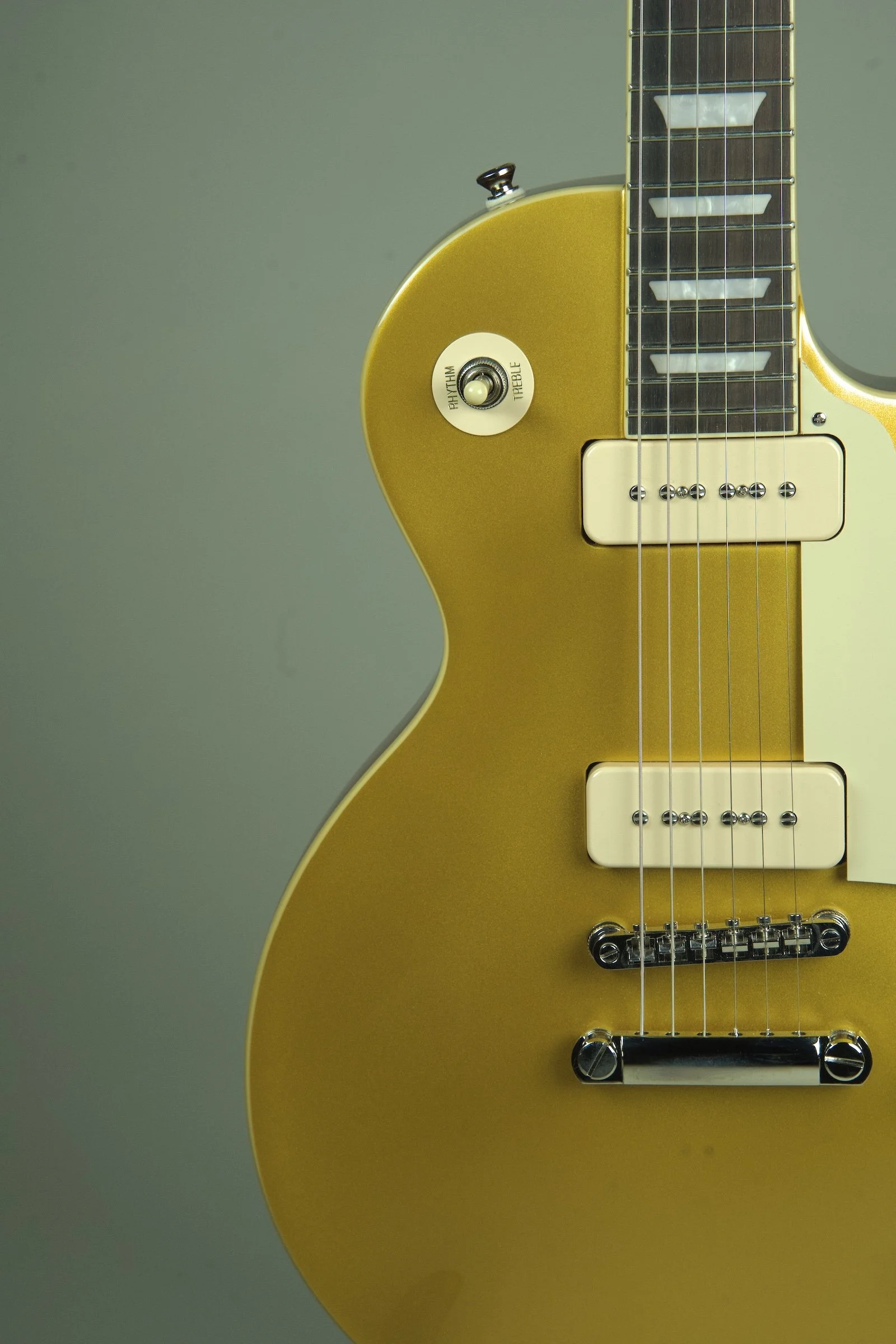 Used Epiphone Les Paul Standard P90 Gold Top Electric Guitar5.jpeg