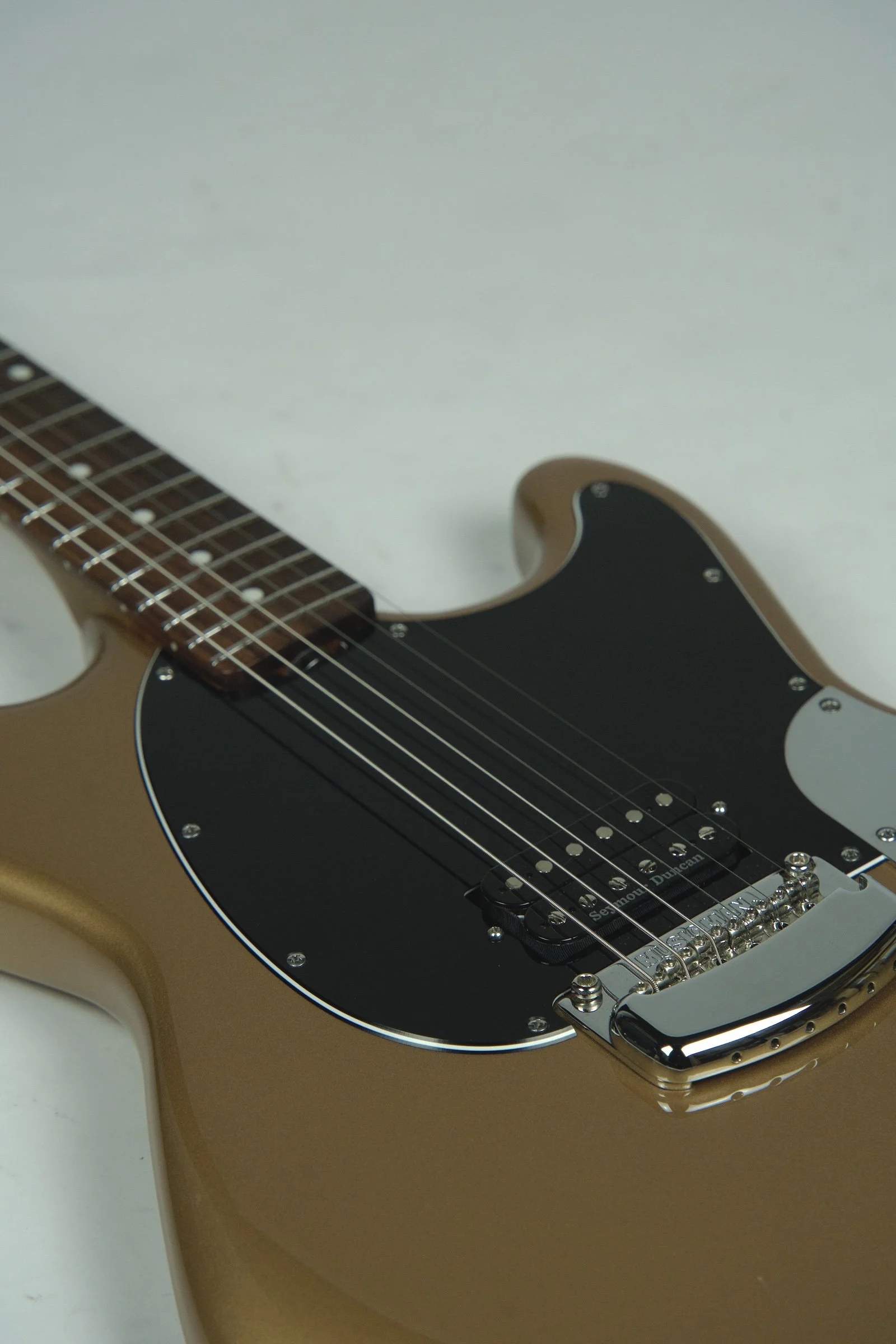 Used Music Man Sting Ray Electric Guitar - Shoreline Gold28.jpeg