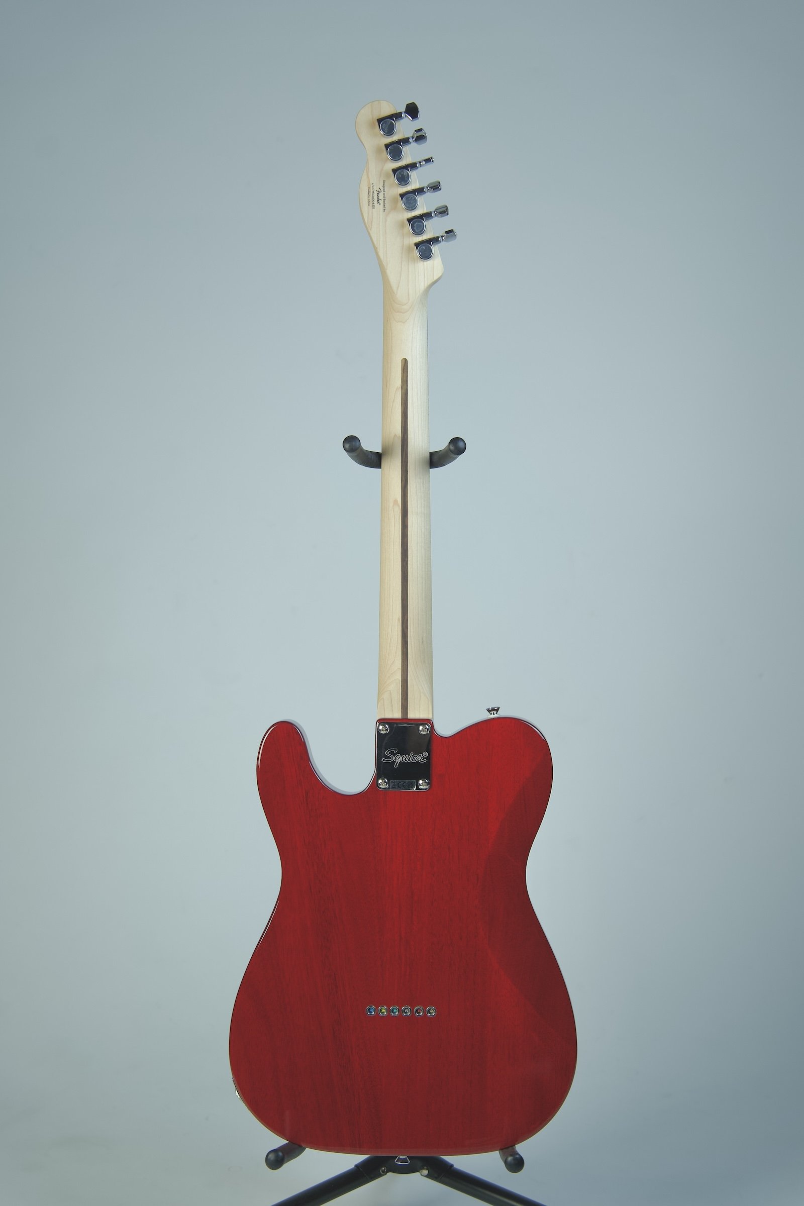 Squier Affinity Series Telecaster FMT SH Electric Guitar Transparent Crimson4.jpeg