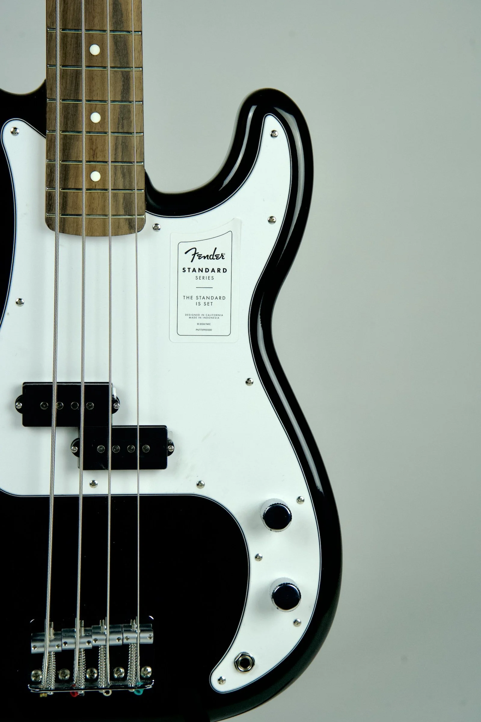 Fender Standard Series Precision Bass Guitar - Black5.jpeg