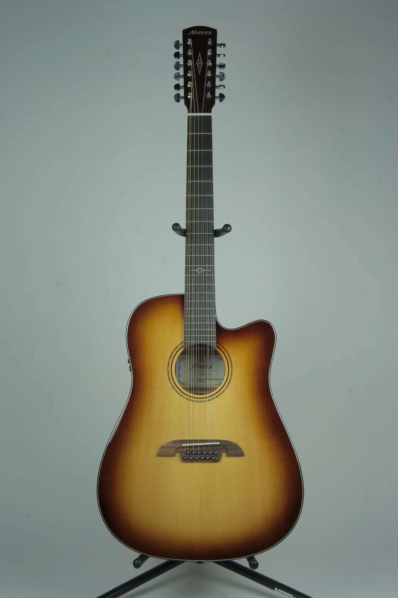 Alvarez Artist Series AD60ce 12-String Shadowburst Acoustic Electric Guitar 1.jpeg
