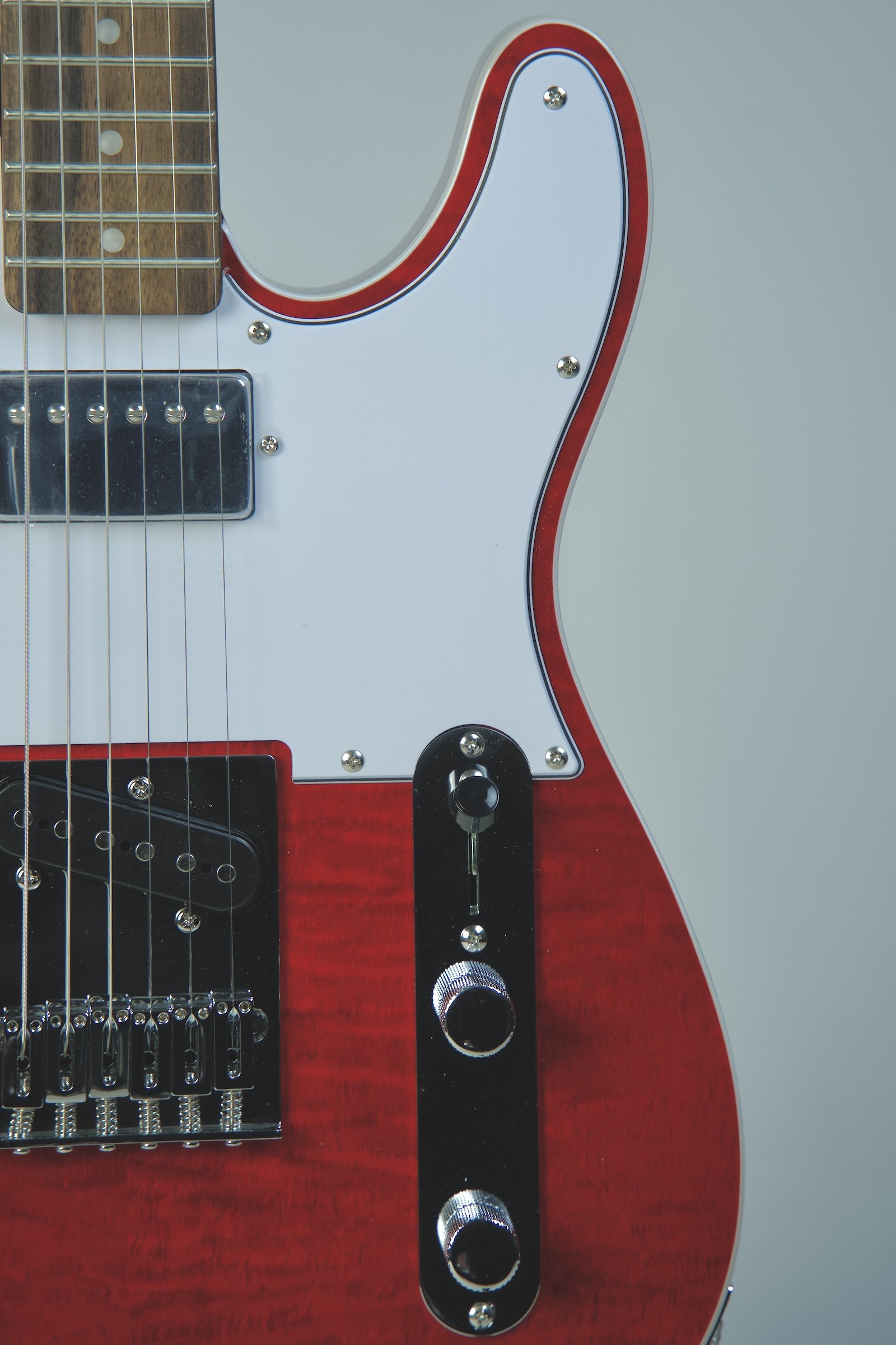 Squier Affinity Series Telecaster FMT SH Electric Guitar Transparent Crimson8.jpeg