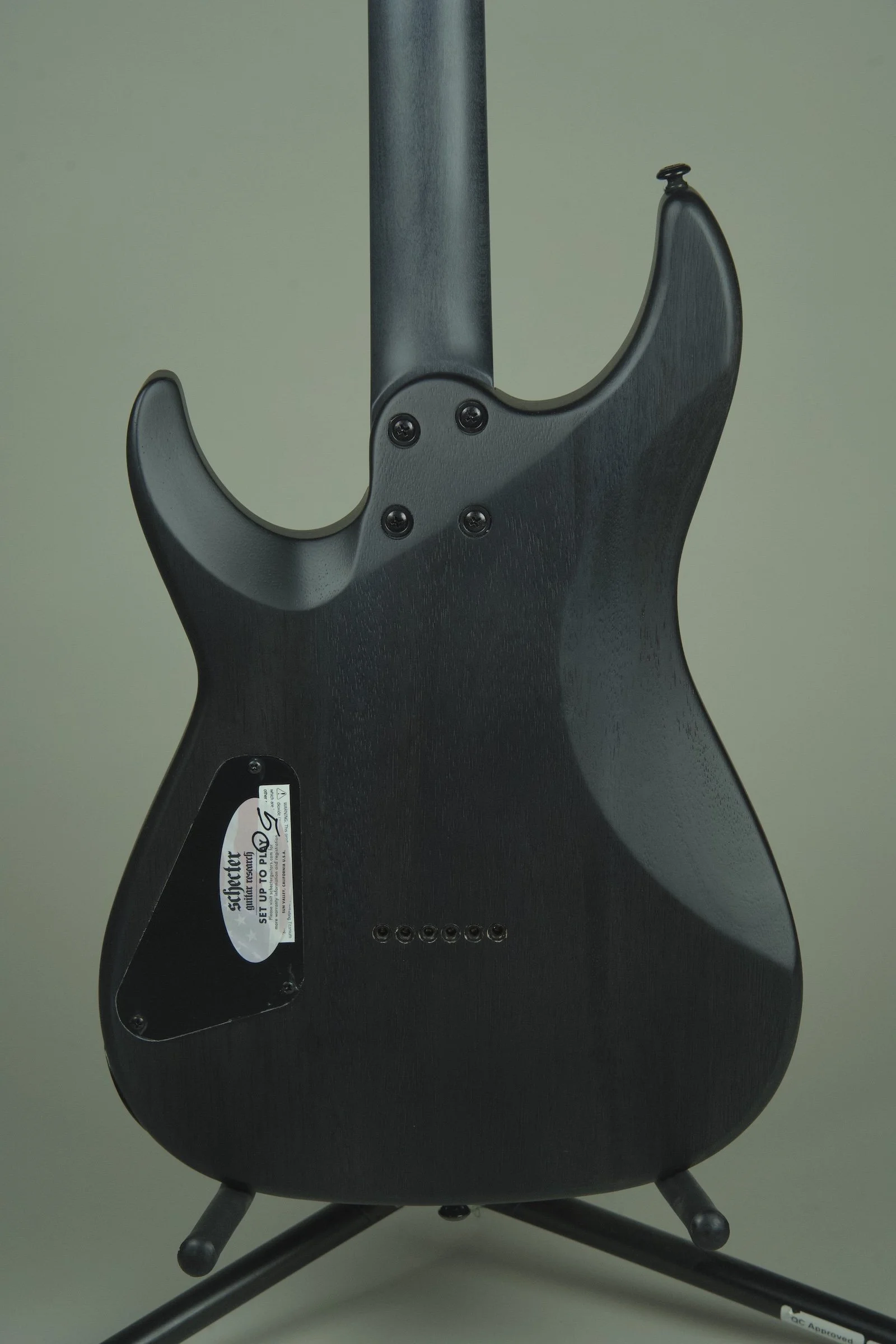 Schecter Omen Elite-6 Electric Guitar See Thru Blue Burst7.jpeg