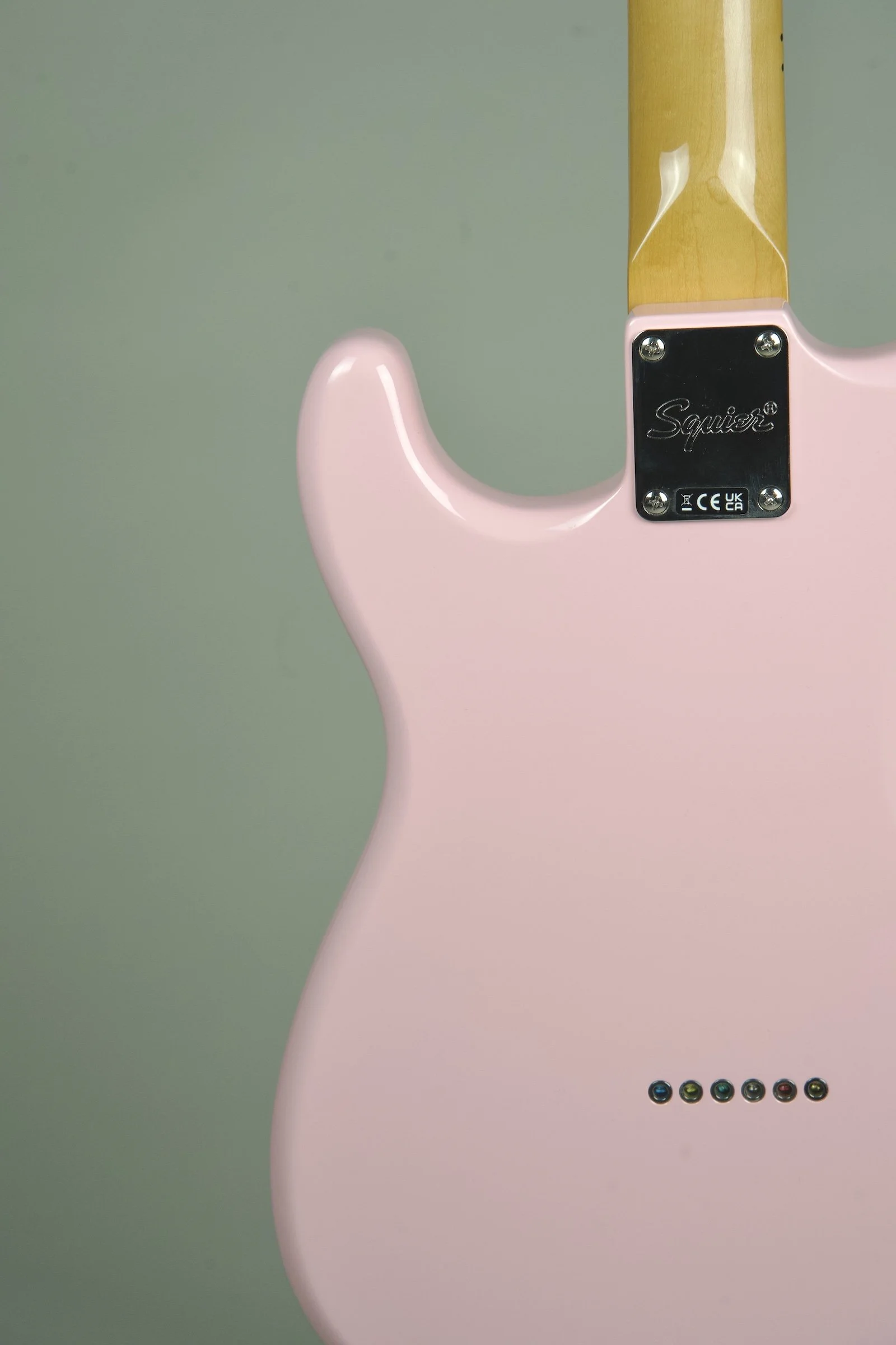 Squier Classic Vibe '50s Stratocaster HT Electric Guitar - Shell Pink9.jpeg