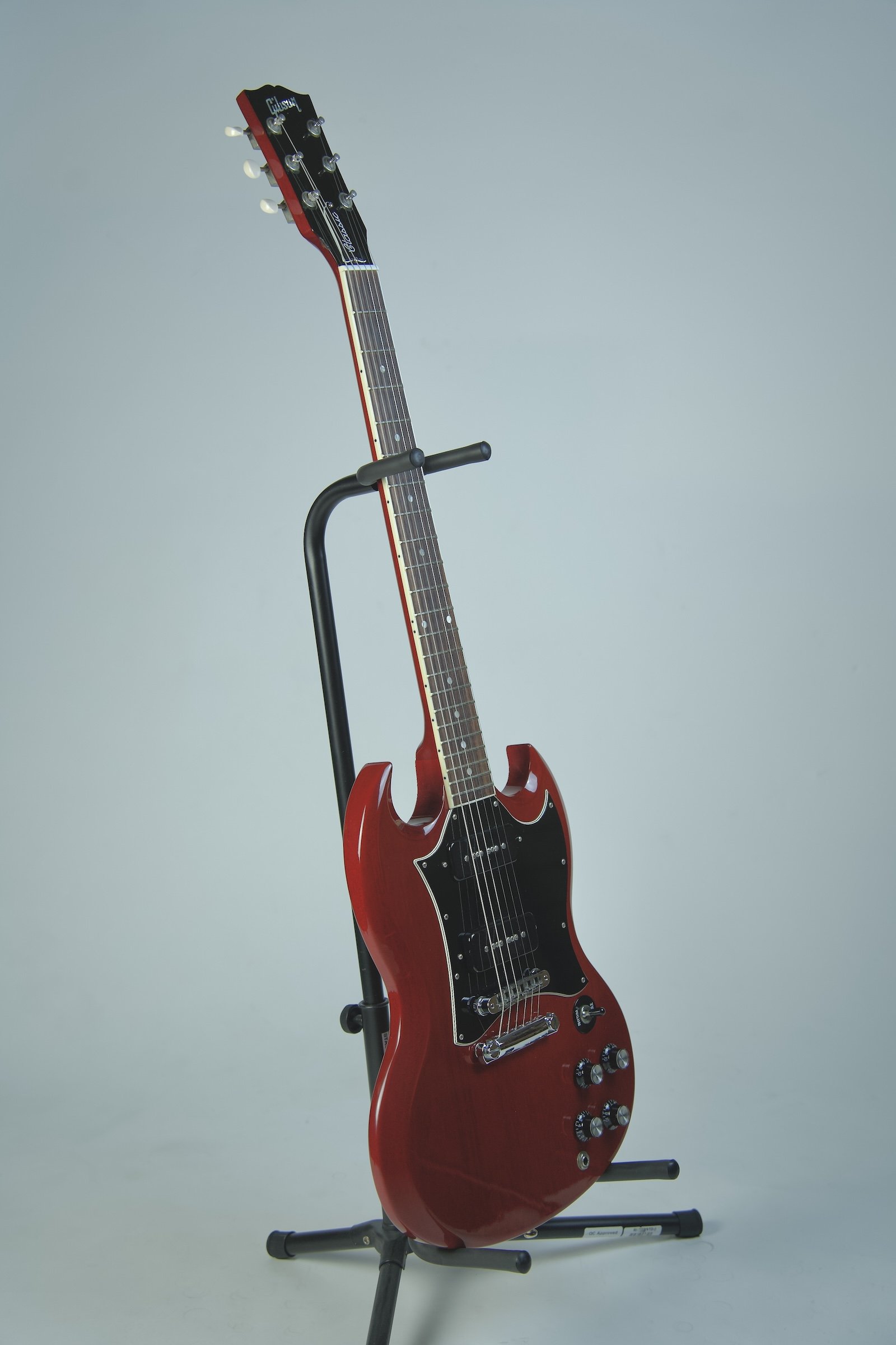 Used Gibson SG Classic Transparent Red Electric Guitar12.jpeg