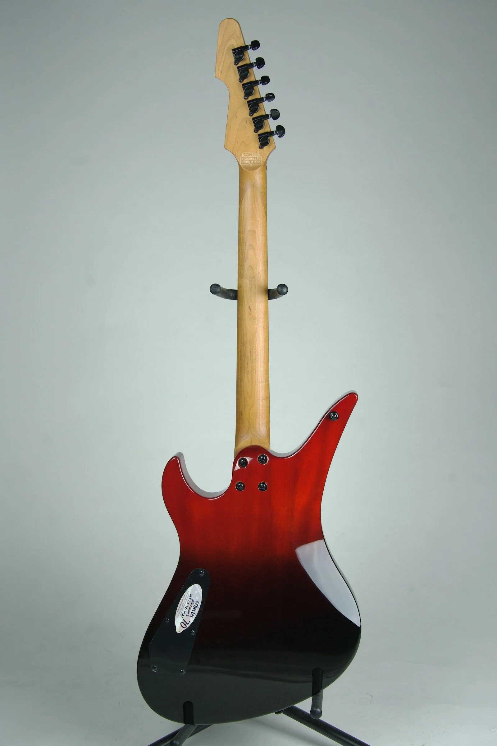 Schecter Avenger Standard Electric Guitar Blood Burst5.jpeg