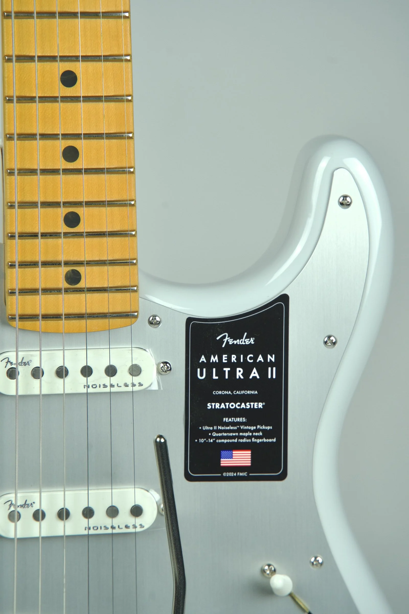 Fender American Ultra II Stratocaster Electric Guitar - Avalanche6.jpeg (Copy)