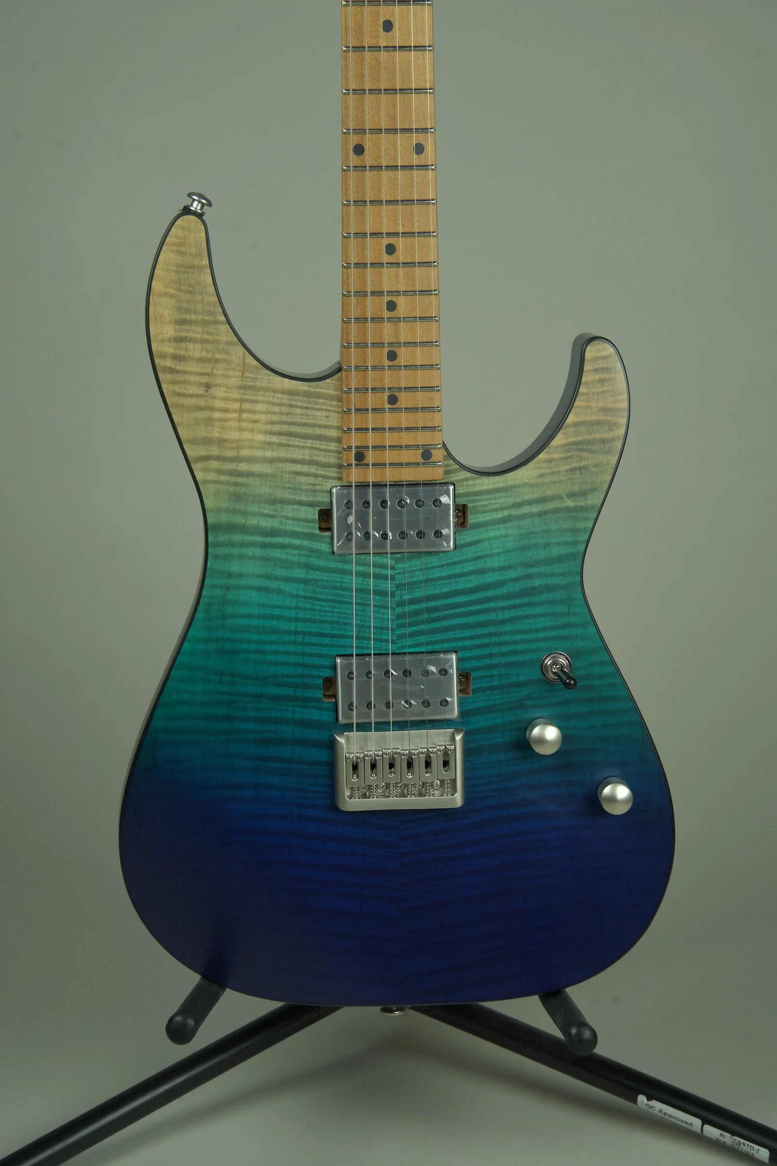 Schecter C-1 Standard Plus Electric Guitar - Blue Fade Burst