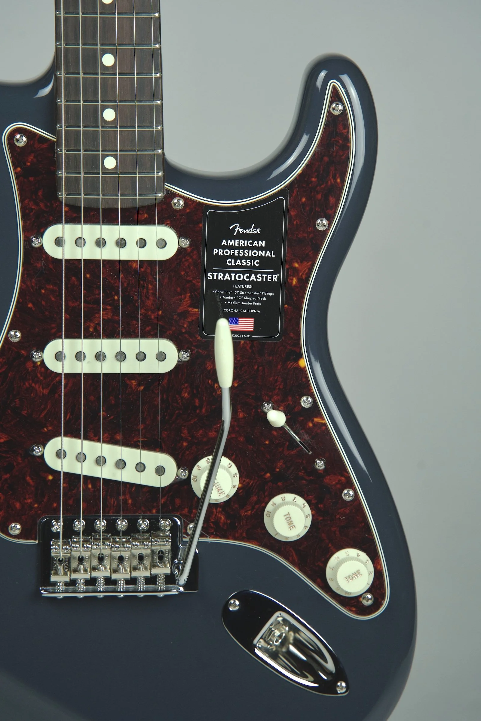 Fender American Professional Classic Stratocaster Electric Guitar - Faded Black5.jpeg