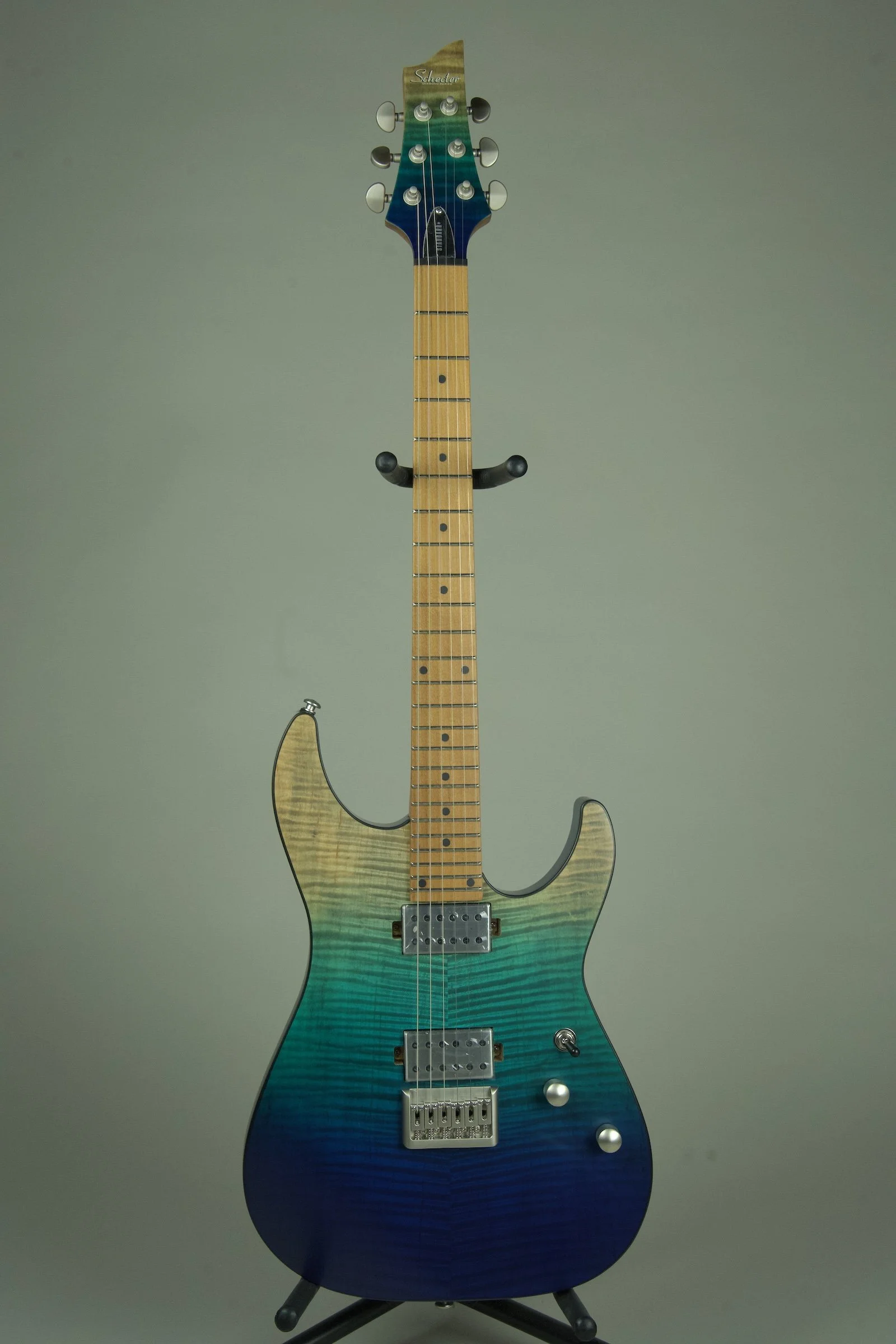 Schecter C-1 Standard Plus Electric Guitar Blue Fade1.jpeg