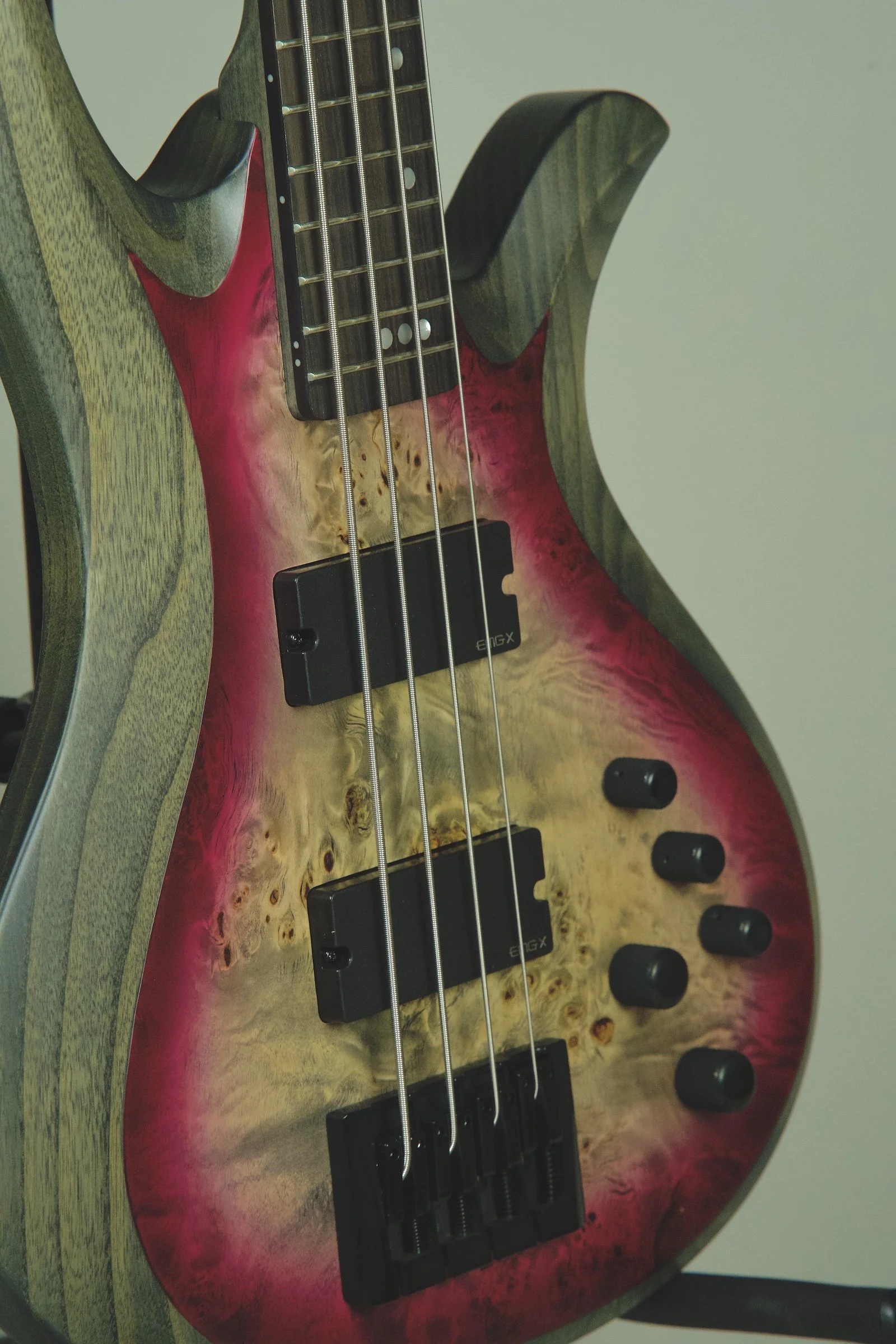 Schecter Riot-4 Bass Guitar - Aurora Burst17.jpeg