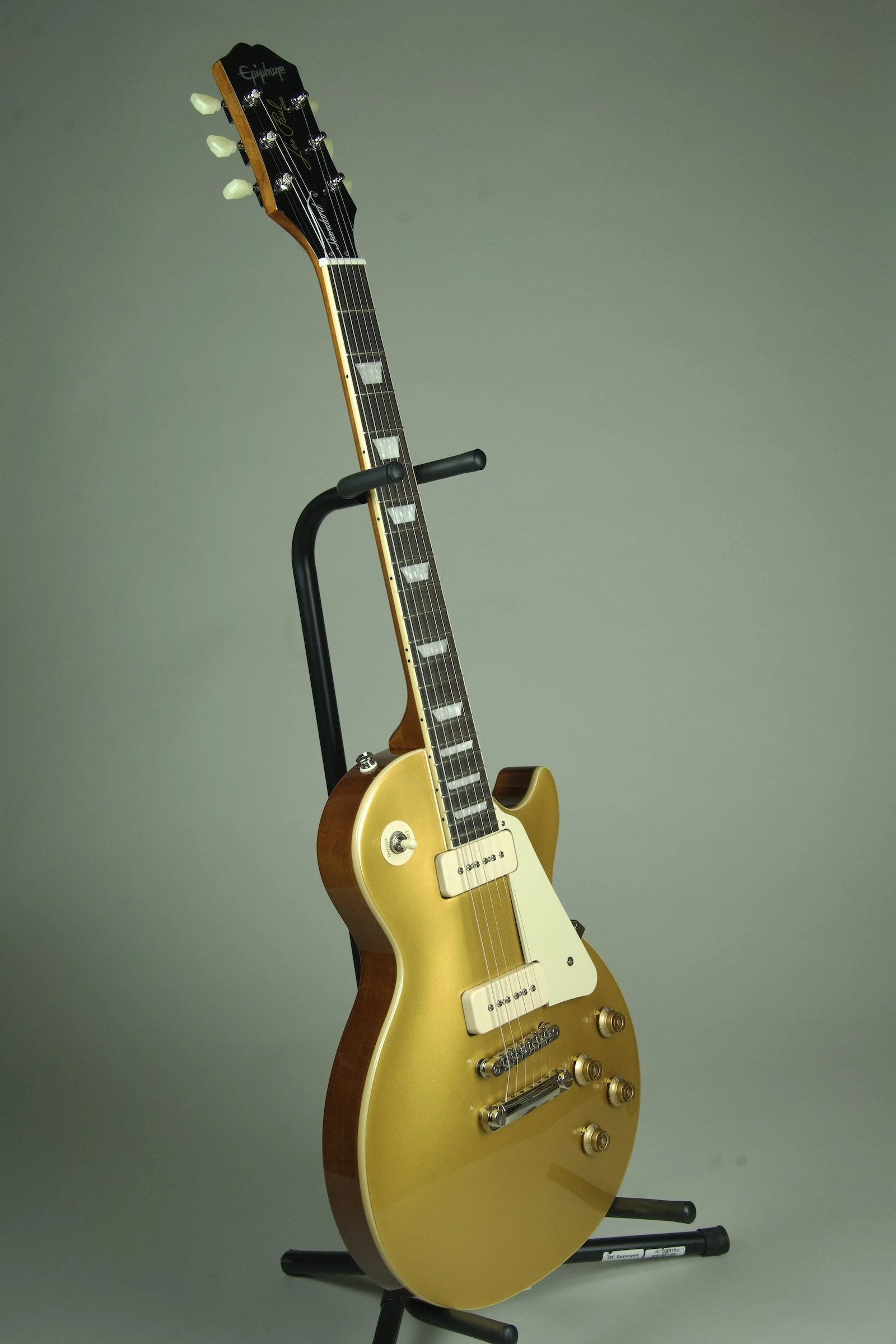 Used Epiphone Les Paul Standard P90 Gold Top Electric Guitar12.jpeg