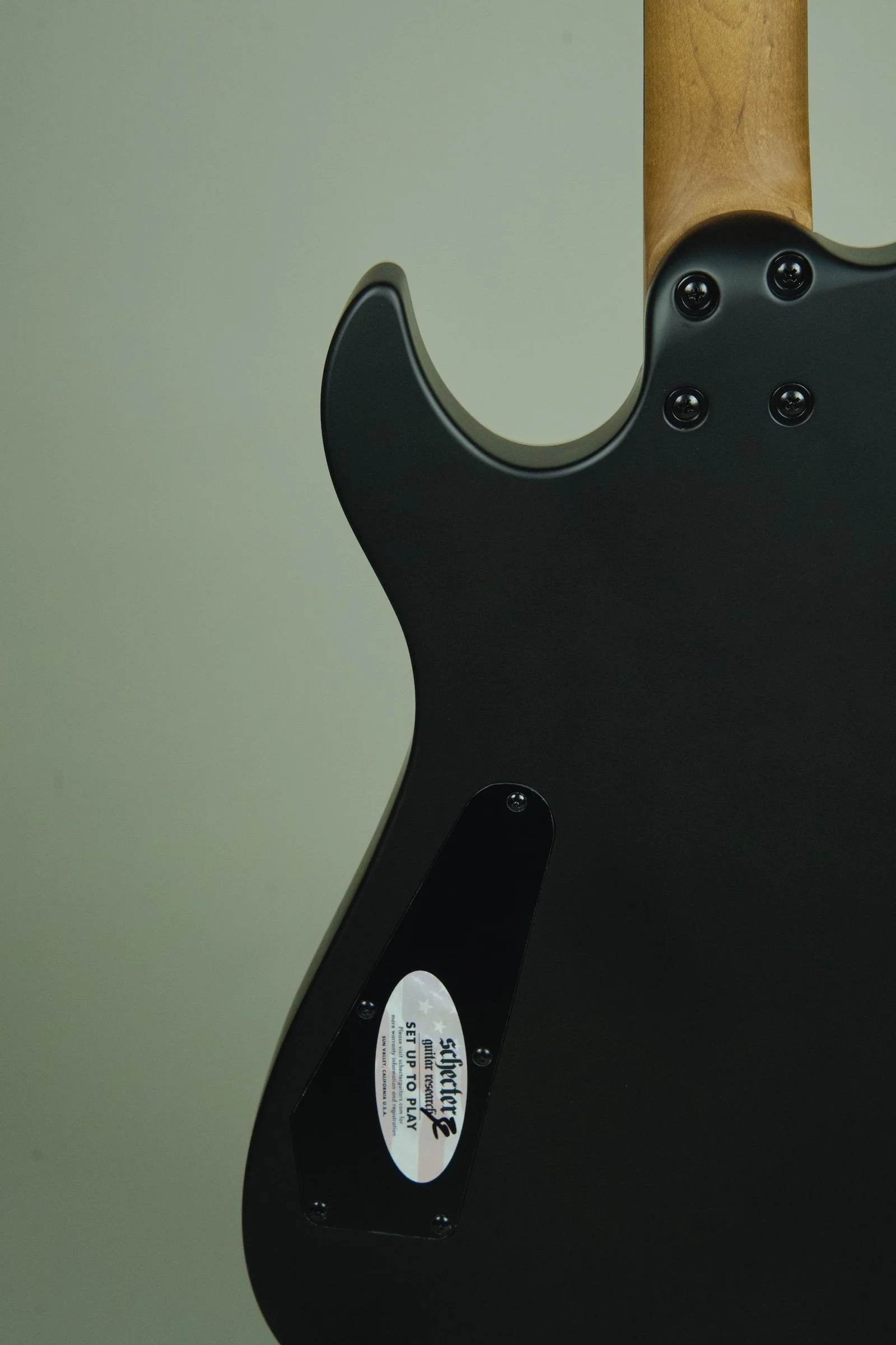 Schecter Avenger Standard Electric Guitar - Charcoal Satin9.jpeg