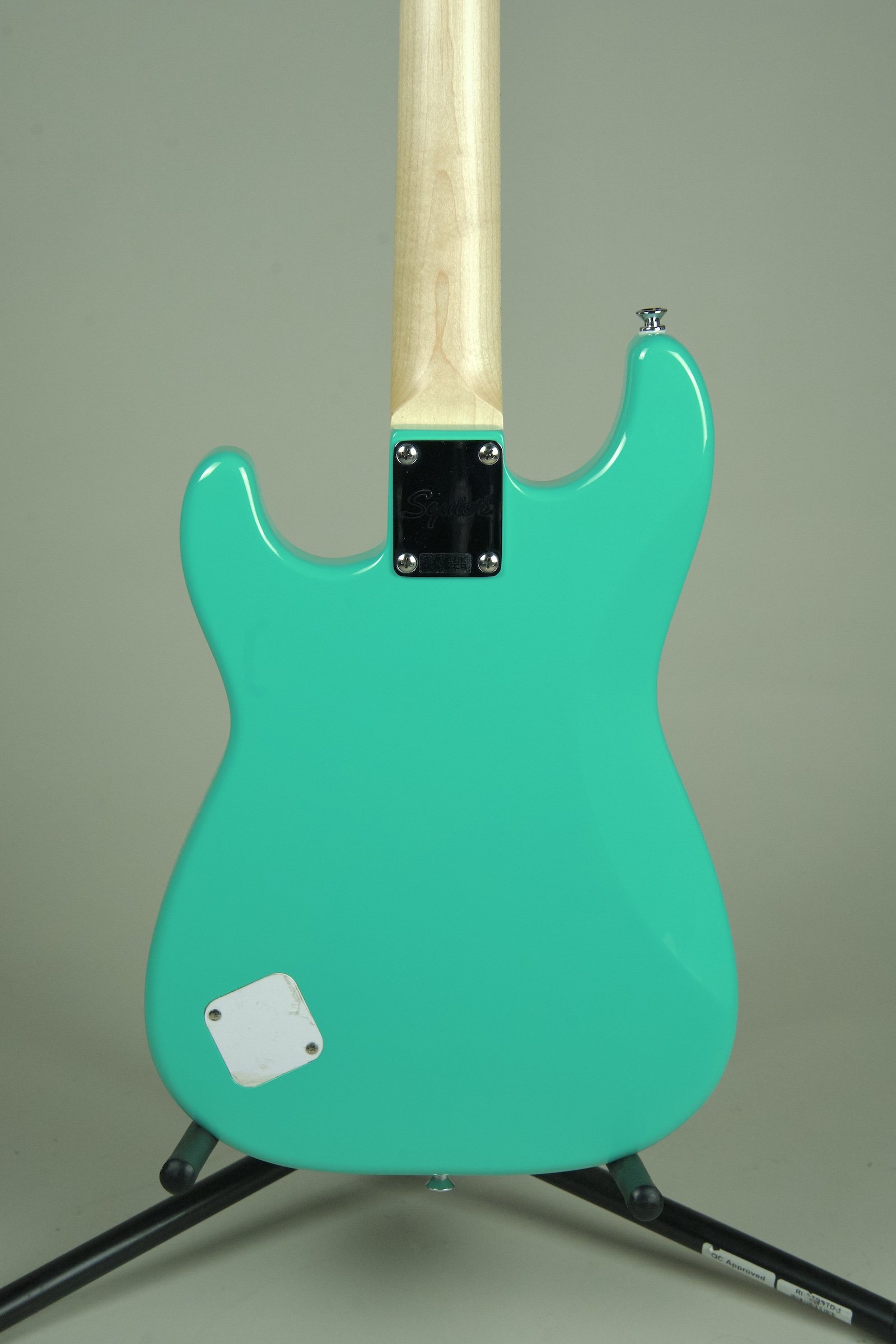 Squier Mini Stratocaster Electric Guitar - Sea Foam Green5.jpeg