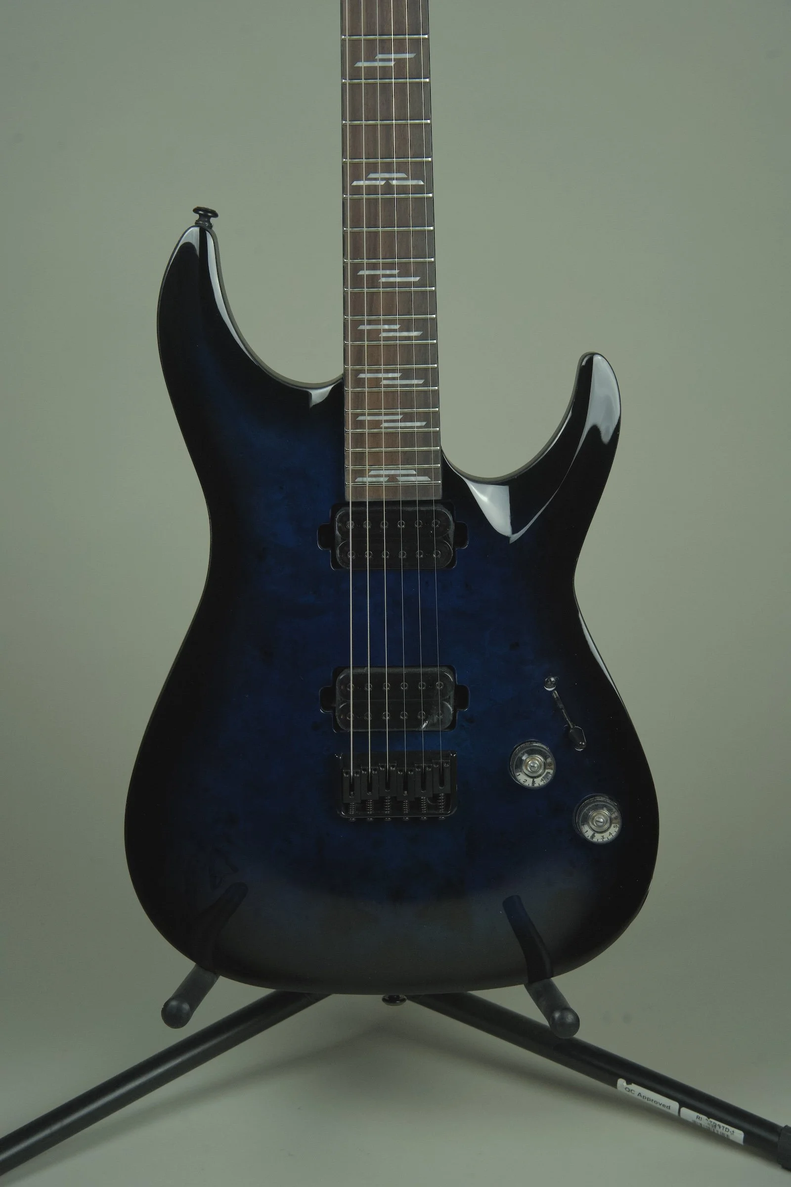 Schecter Omen Elite-6 Electric Guitar - See Thru Blue Burst