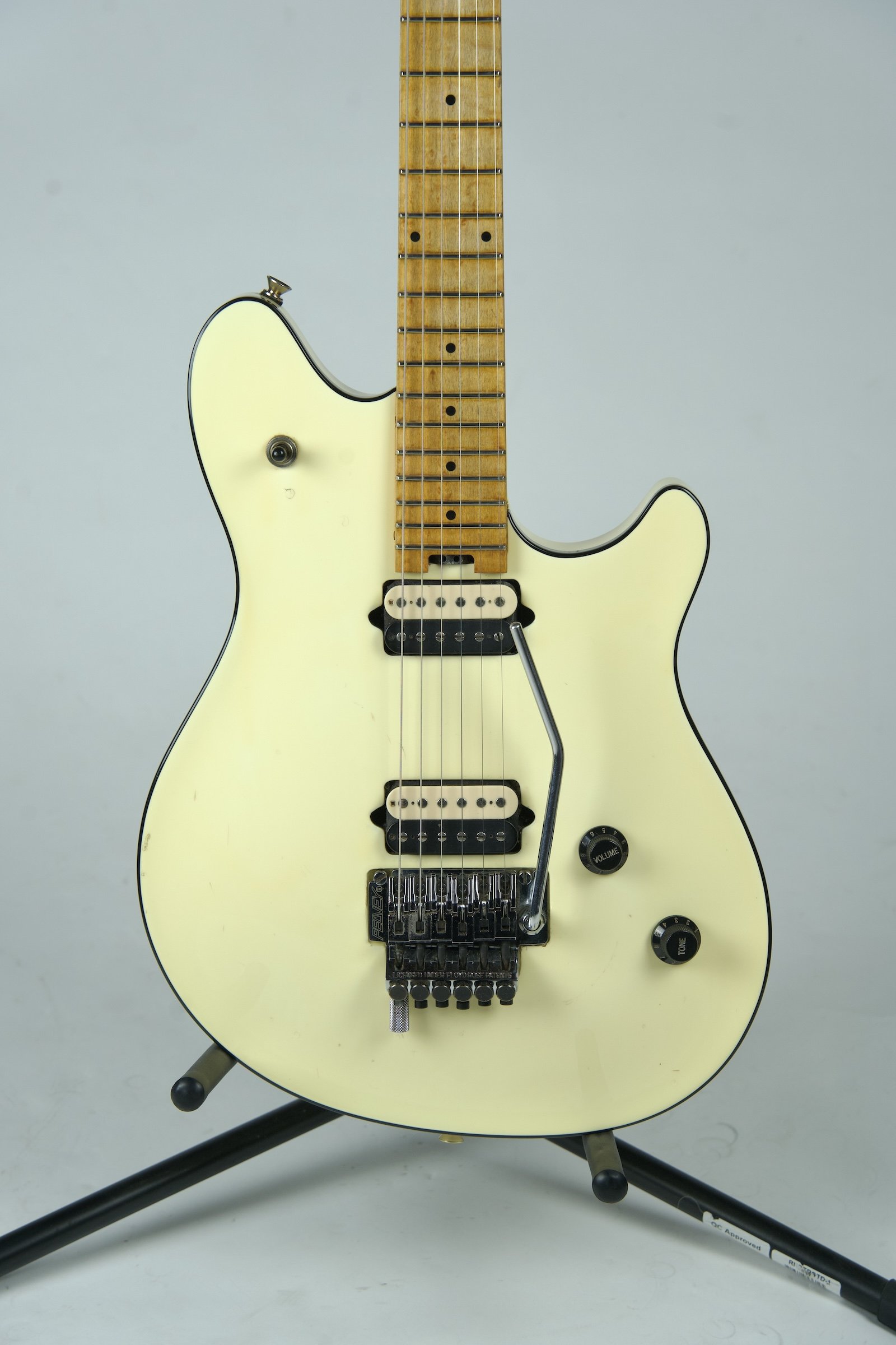 Used 1997 Peavey EVH Pat Pending Wolfgang Gloss Ivory Electric guitar2.jpeg