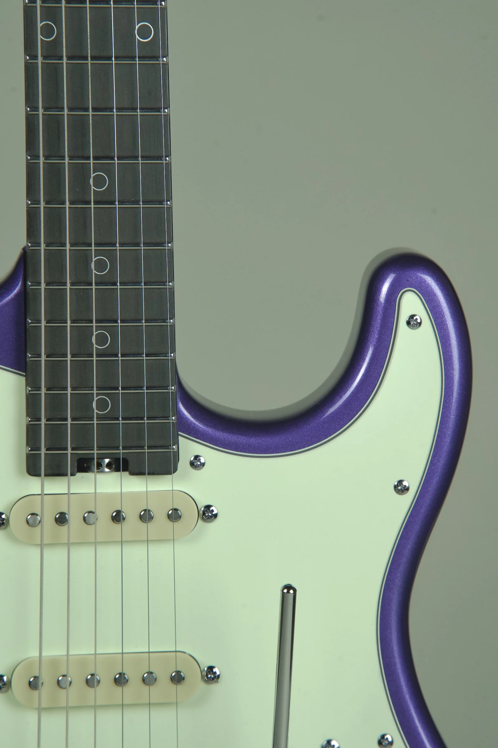 Schecter Nick Johnston Traditional HSS 10th Anniversary Electric Guitar - Atomic Violet25.jpeg