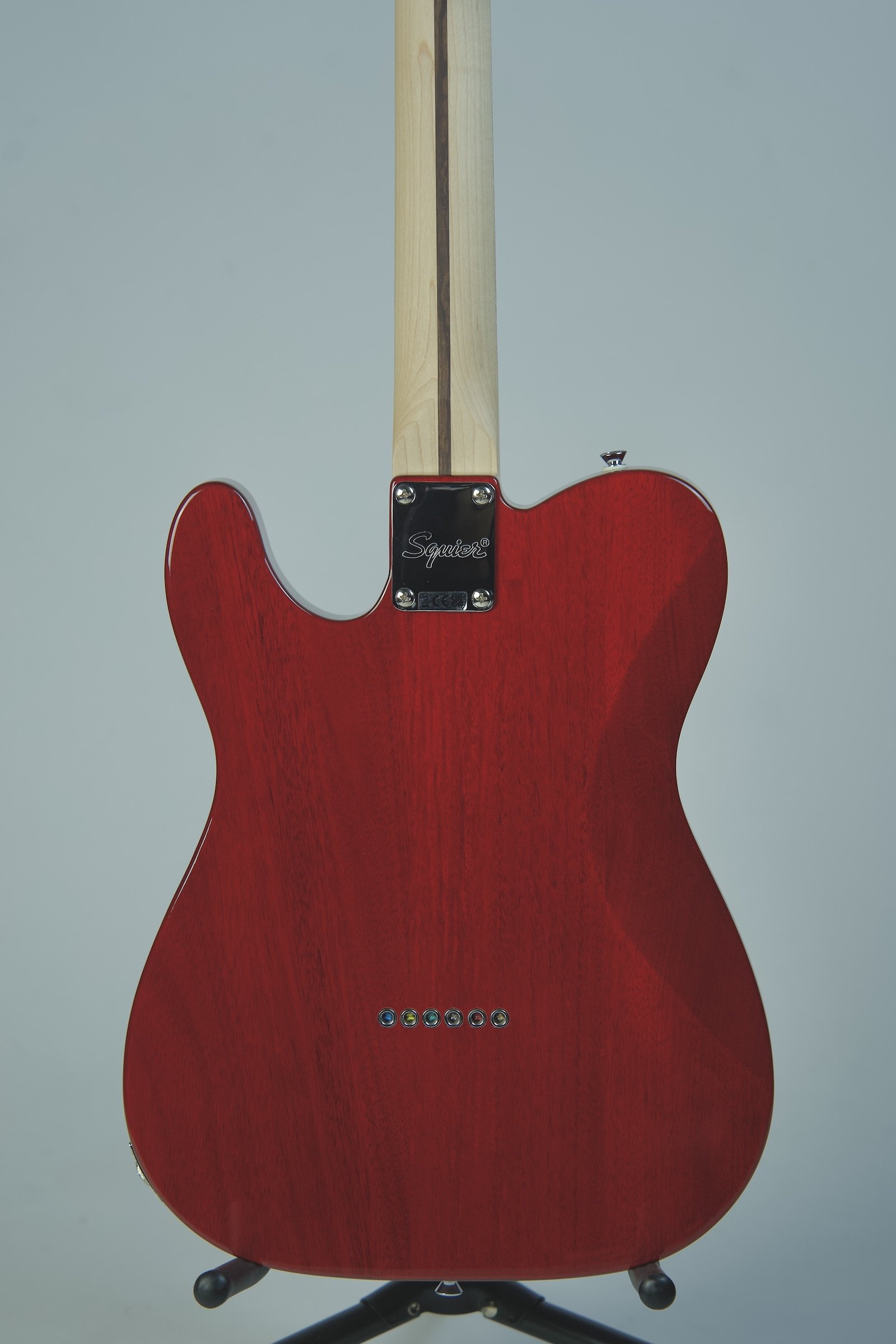 Squier Affinity Series Telecaster FMT SH Electric Guitar Transparent Crimson5.jpeg