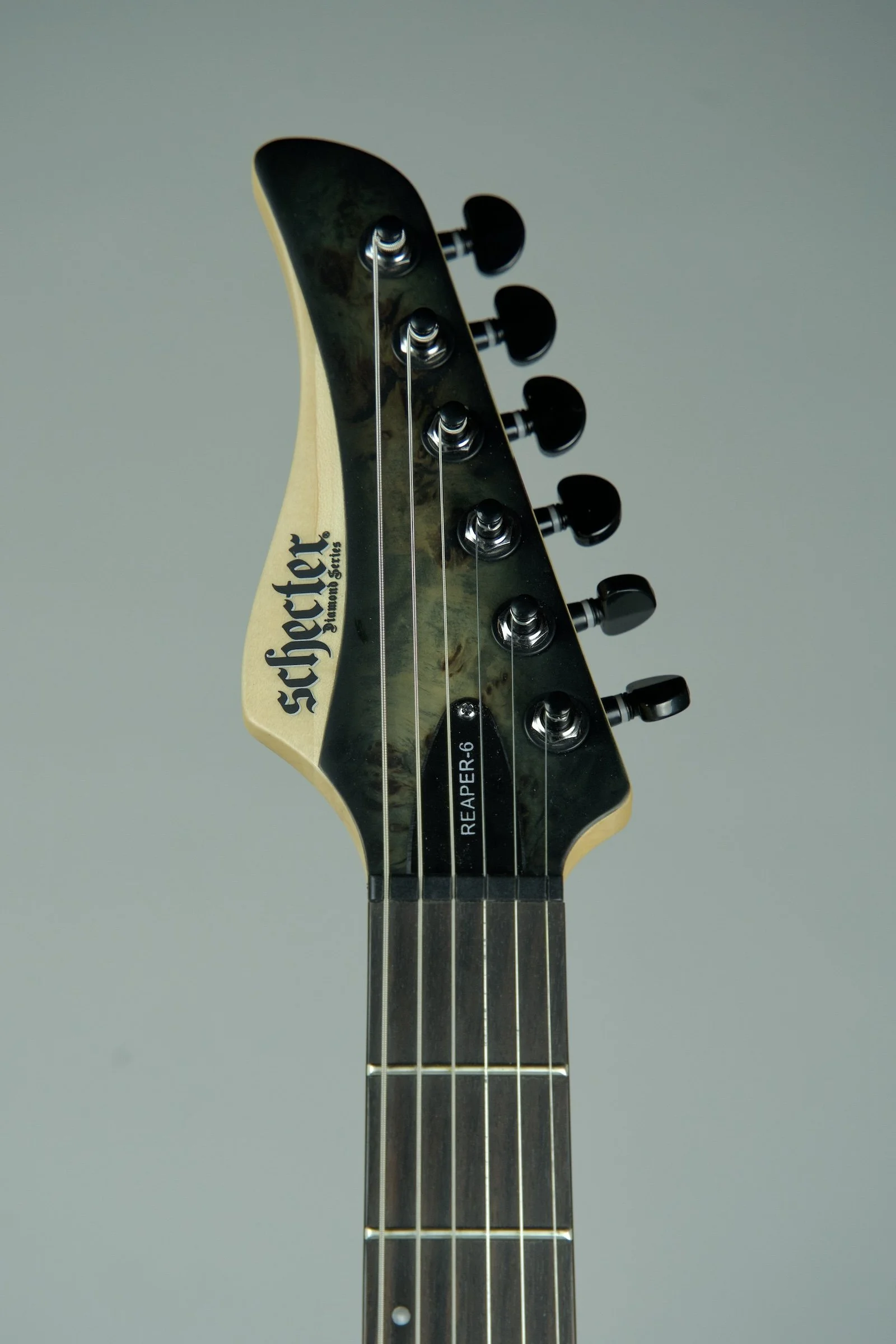 Schecter Reaper 6 Electric Guitar Satin Charcoal Burst3.jpeg
