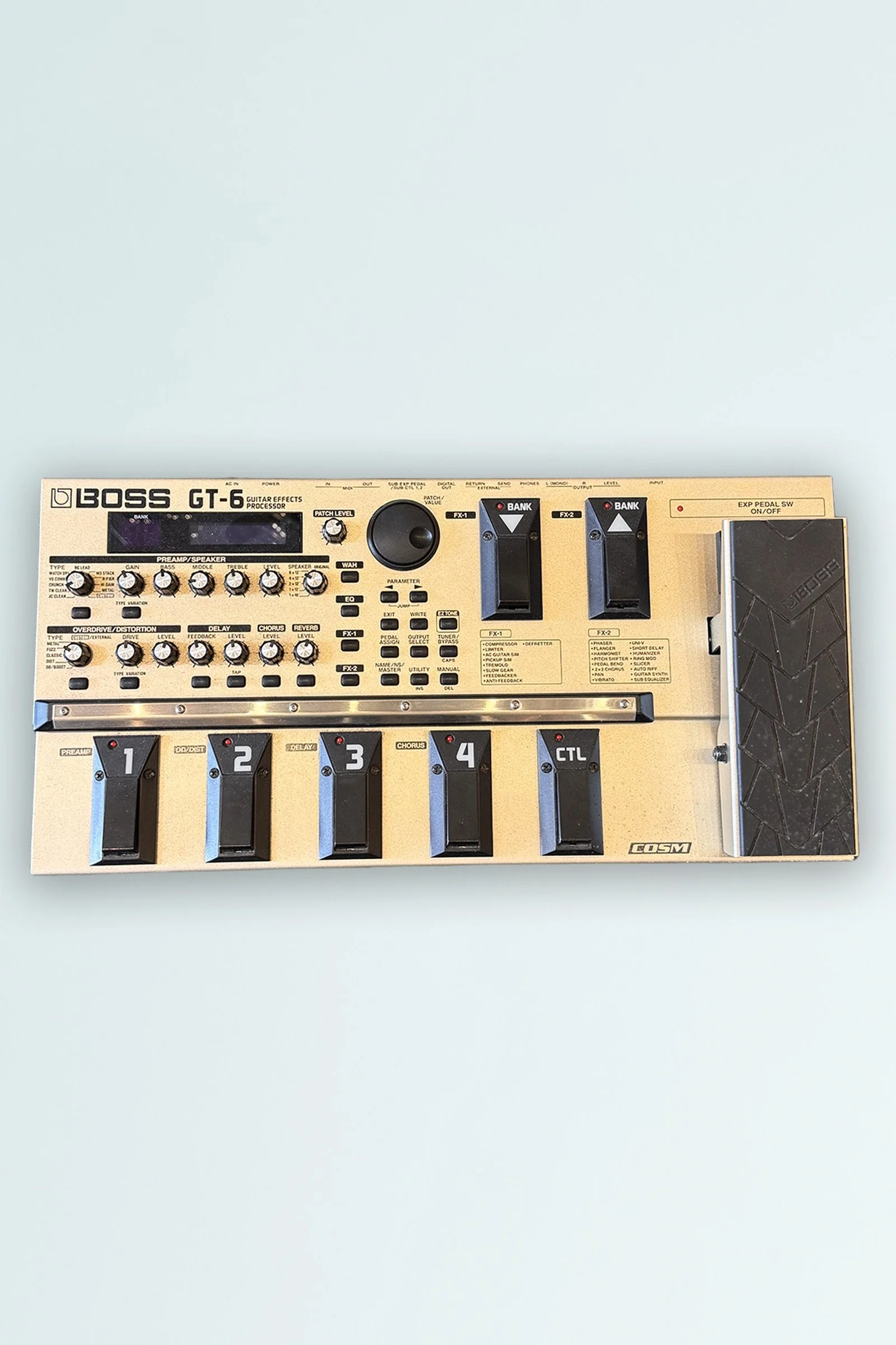 Used Boss GT-6 Multi-Effects Unit