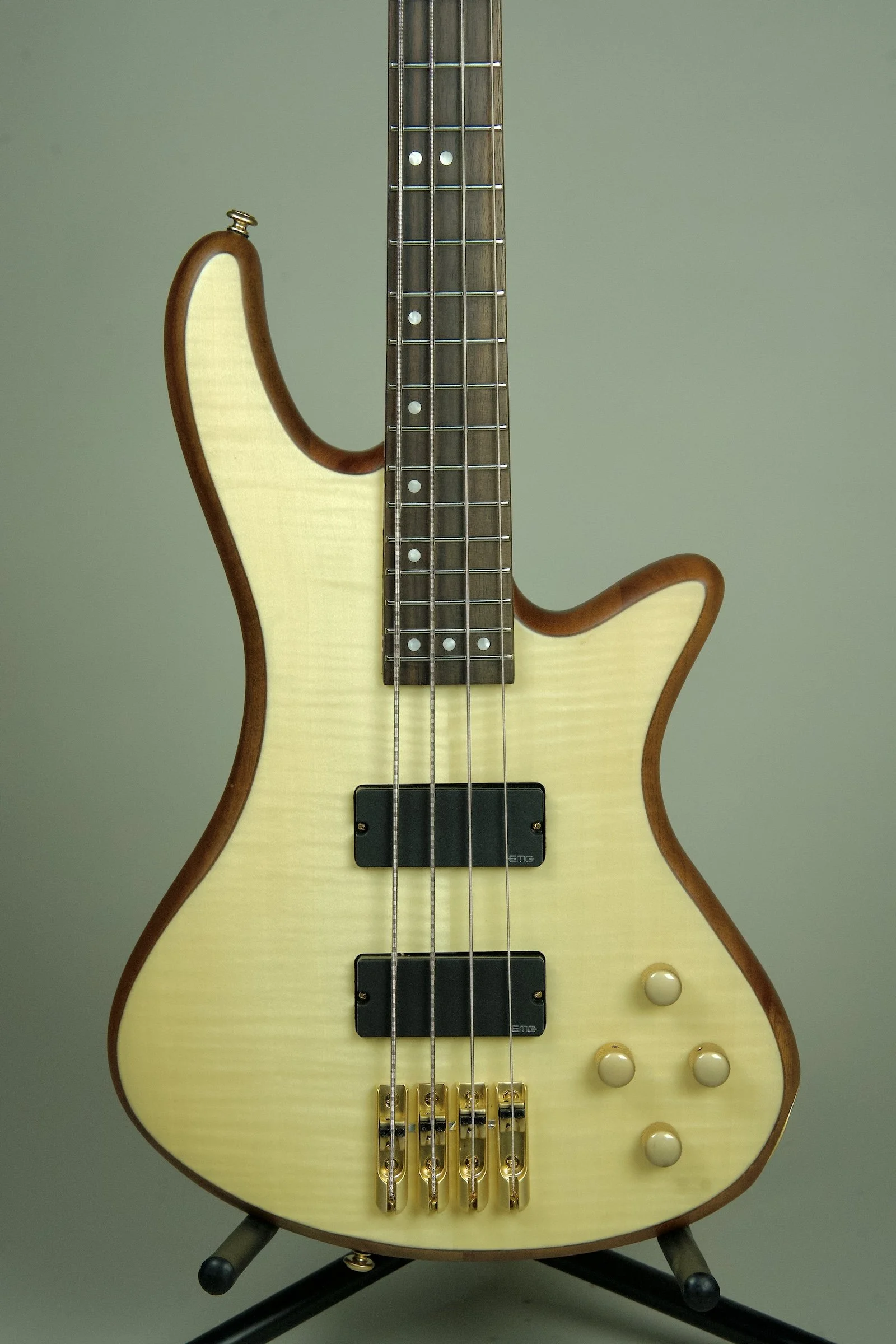 Schecter Stiletto Custom 4 Bass Guitar - Natural