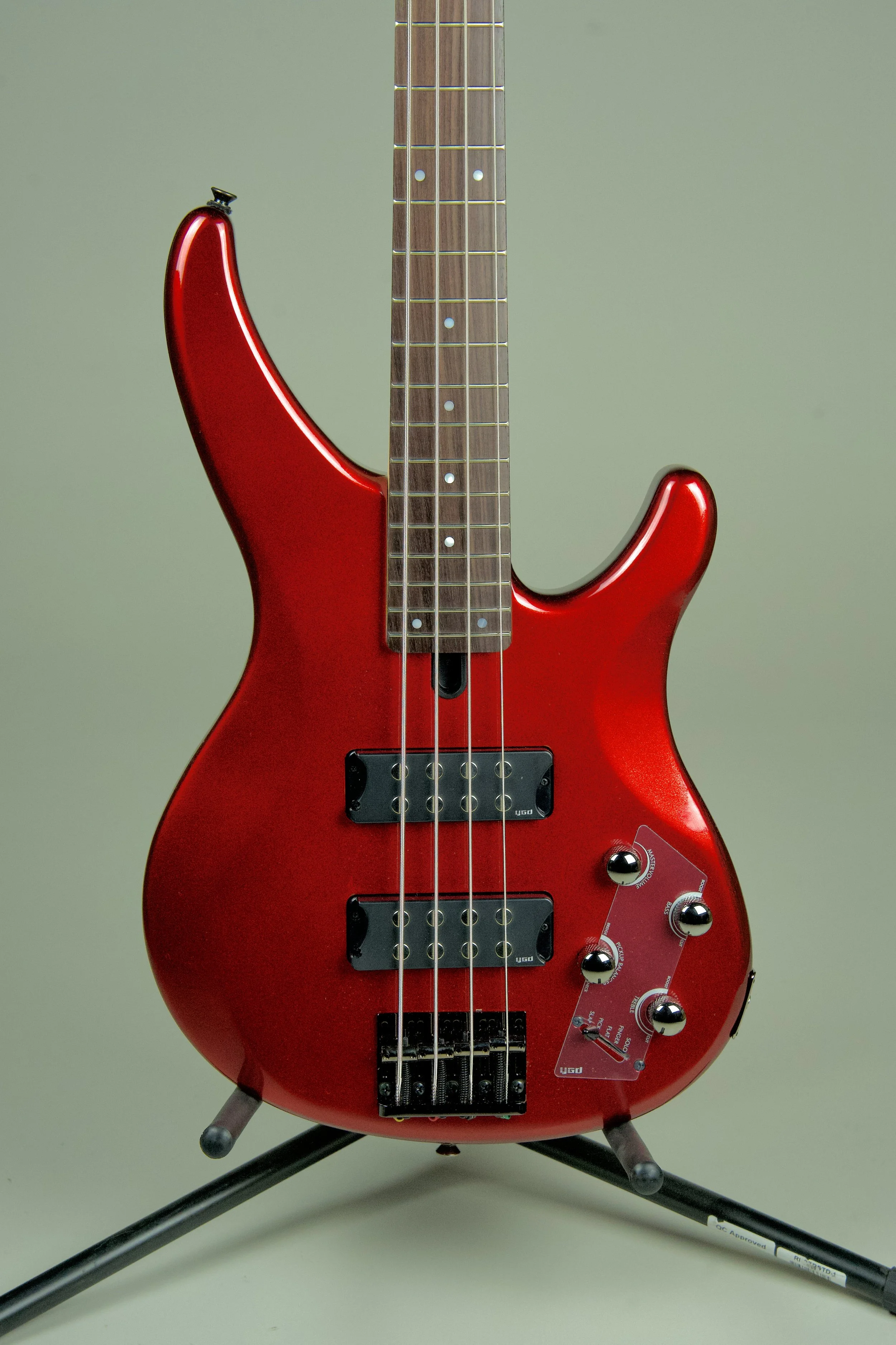 Yamaha TRBX 304 4 String Bass - Candy Apple Red