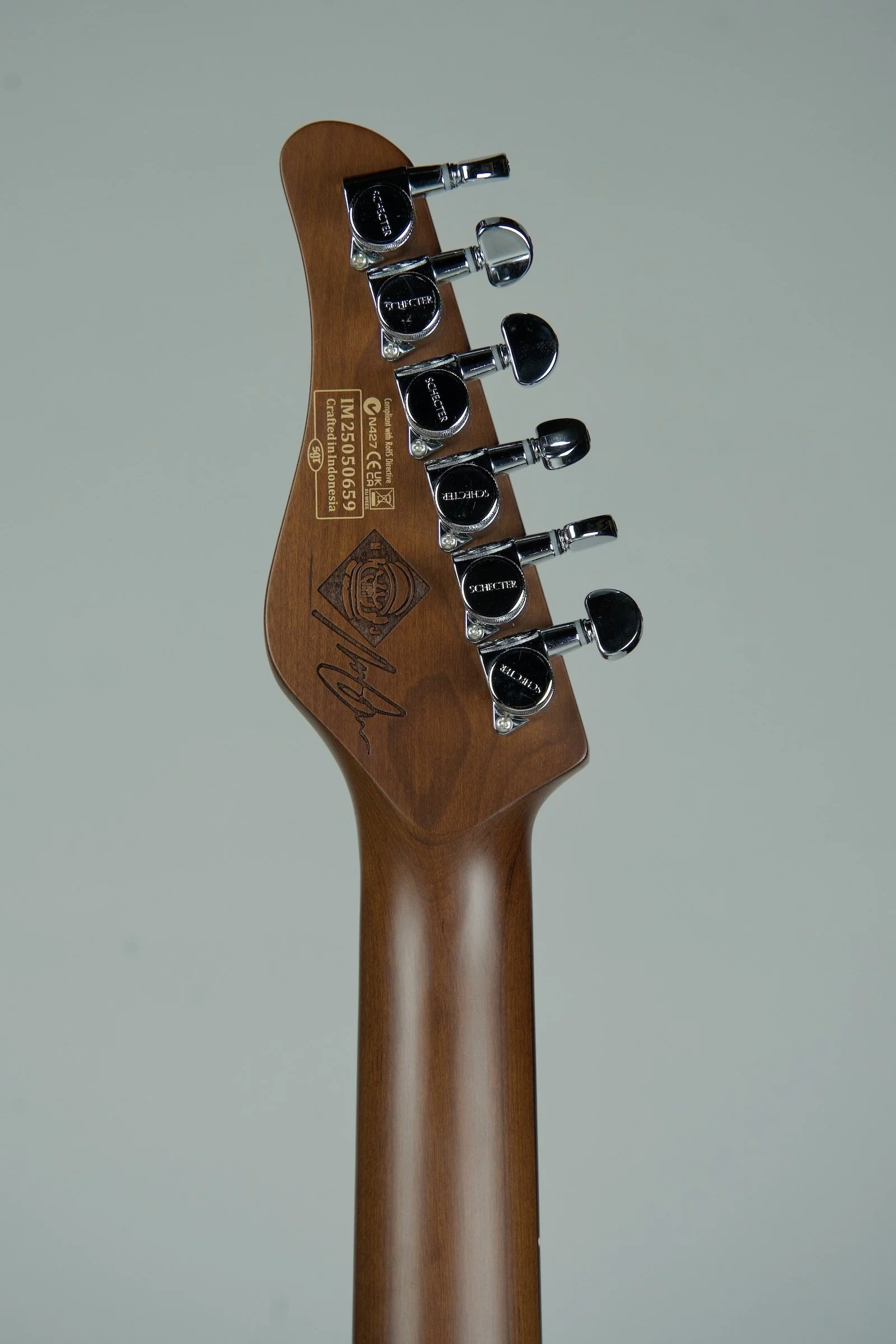 Schecter Nick Johnston PT Electric Guitar Atomic Snow25.jpeg