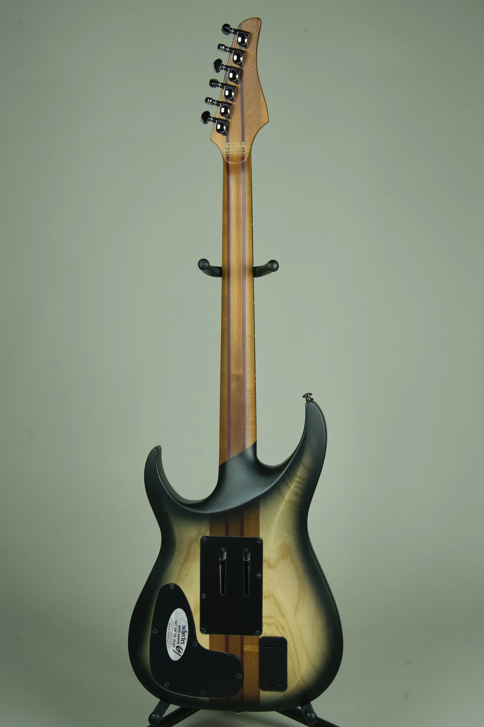 Schecter Banshee Mach-6 FR-S Electric Guitar - Fallout Burst8.jpeg